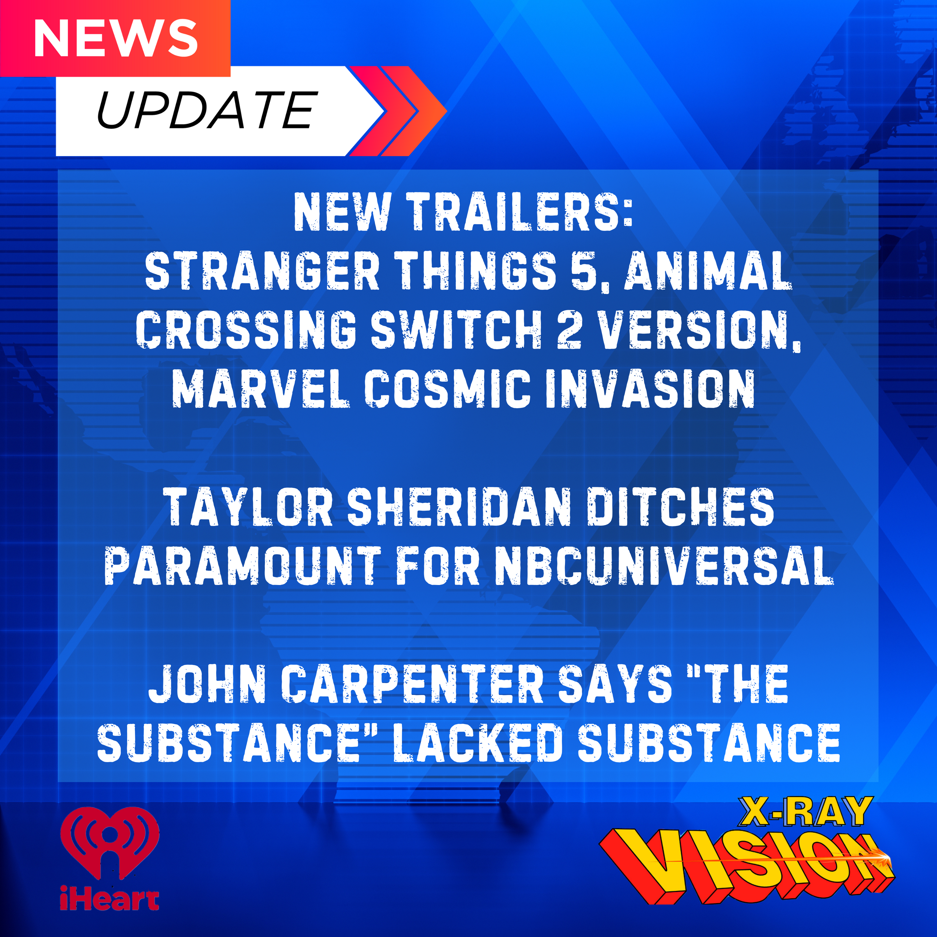 NEWS: Stranger Things Season 5, Animal Crossing Update, Taylor Sheridan Ditching Paramount & John Carpenter Horror Hot Takes