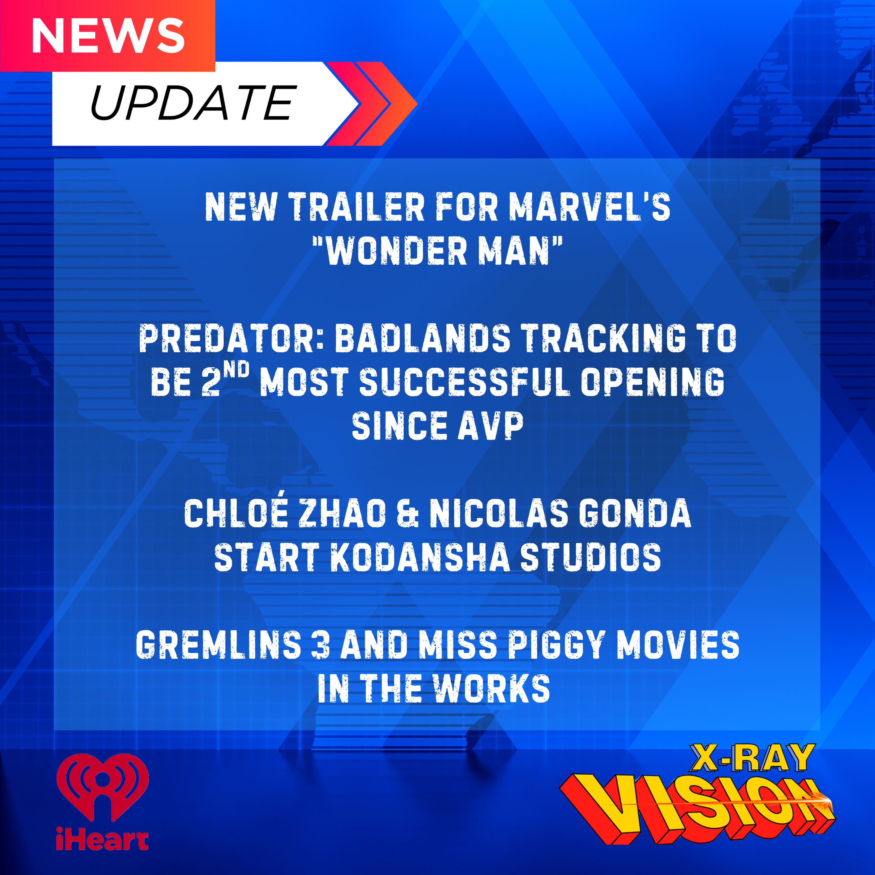 NEWS: Wonder Man Trailer, Predator: Badlands $4.8 in Previews, Chloé Zhao Launches Kodansha Studios & Jennifer Lawrence's Miss Piggy Movie