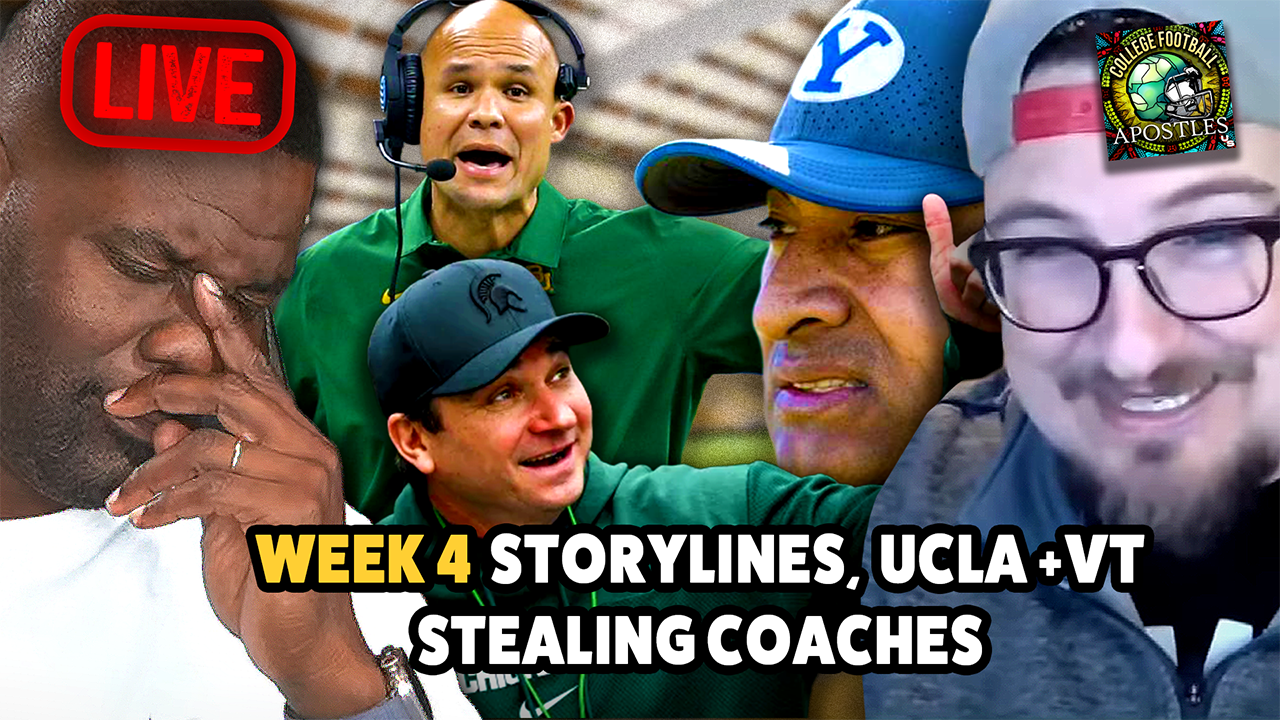 Week 4 Storylines: Theo Von + Diego Pavia, SEC Czar, Best QB, UCLA + VT Next Coach