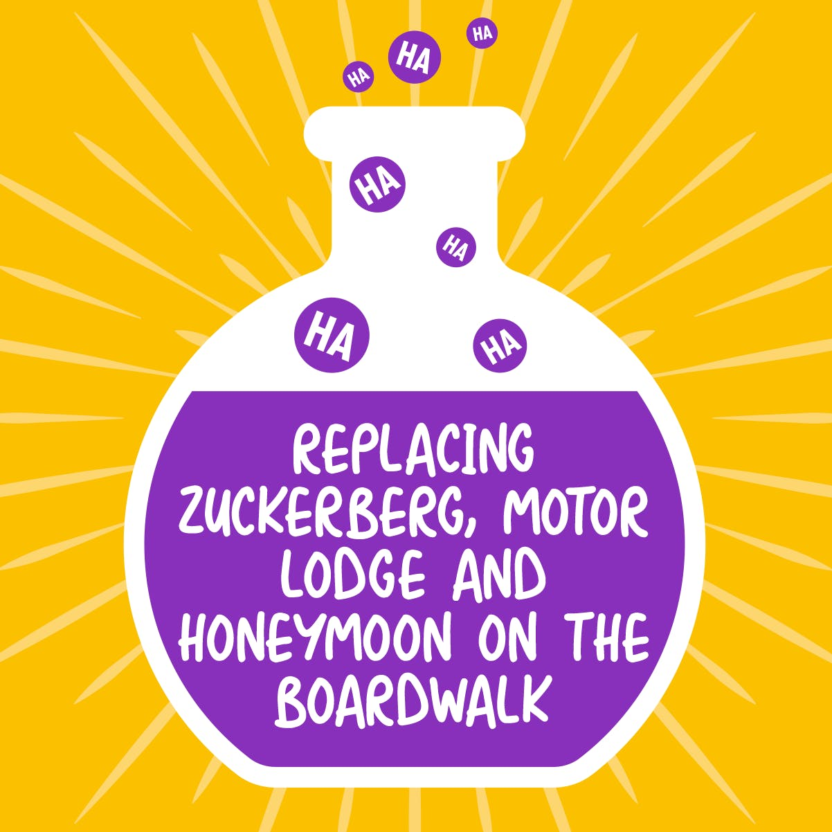 Replacing Zuckerberg, Motor Lodge and Honeymoon on the Boardwalk