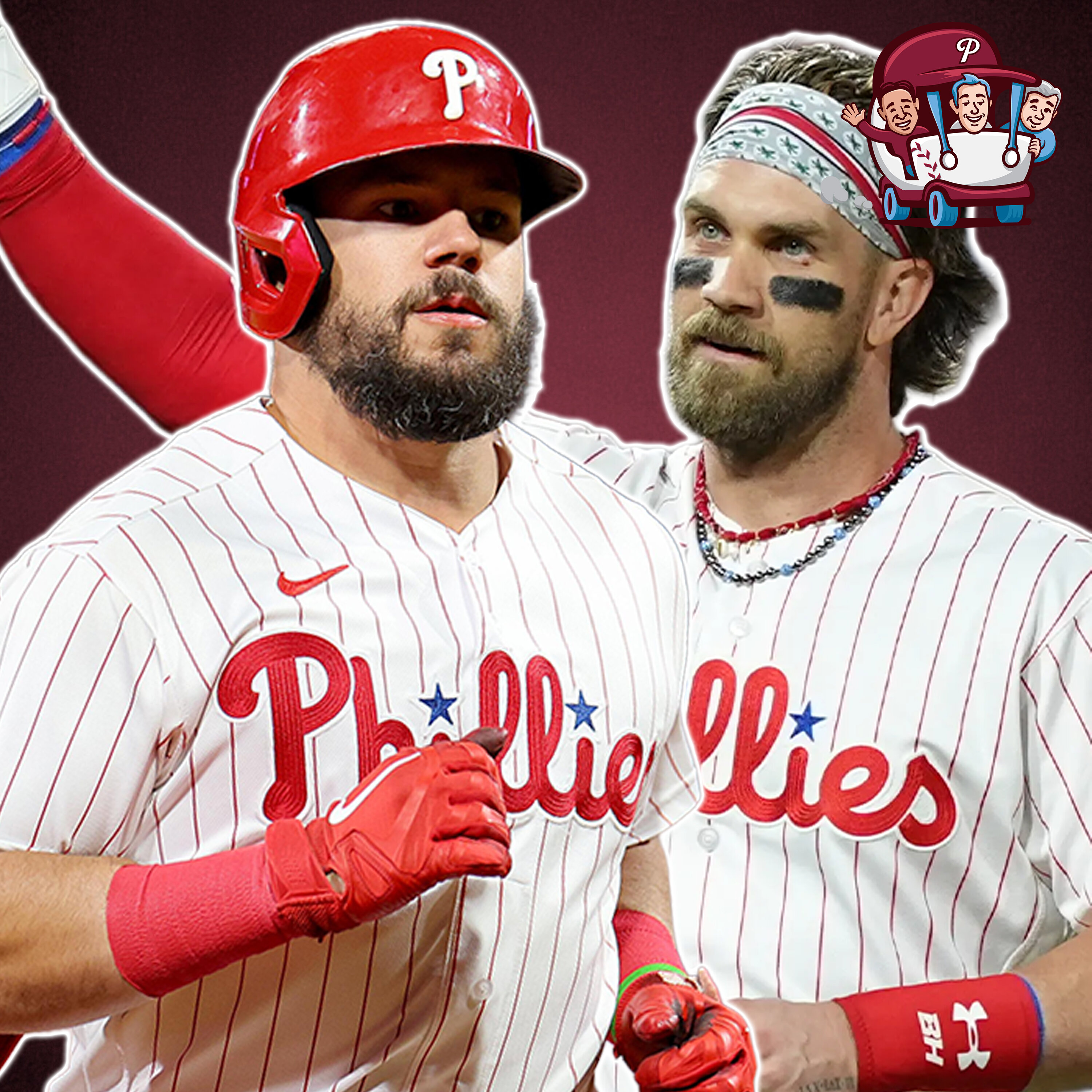 Kyle Schwarber’s and Bryce Harper’s history-making weekend episode artwork