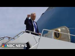 May 16, 2025. Qatar Gifts Jet to  President Trump