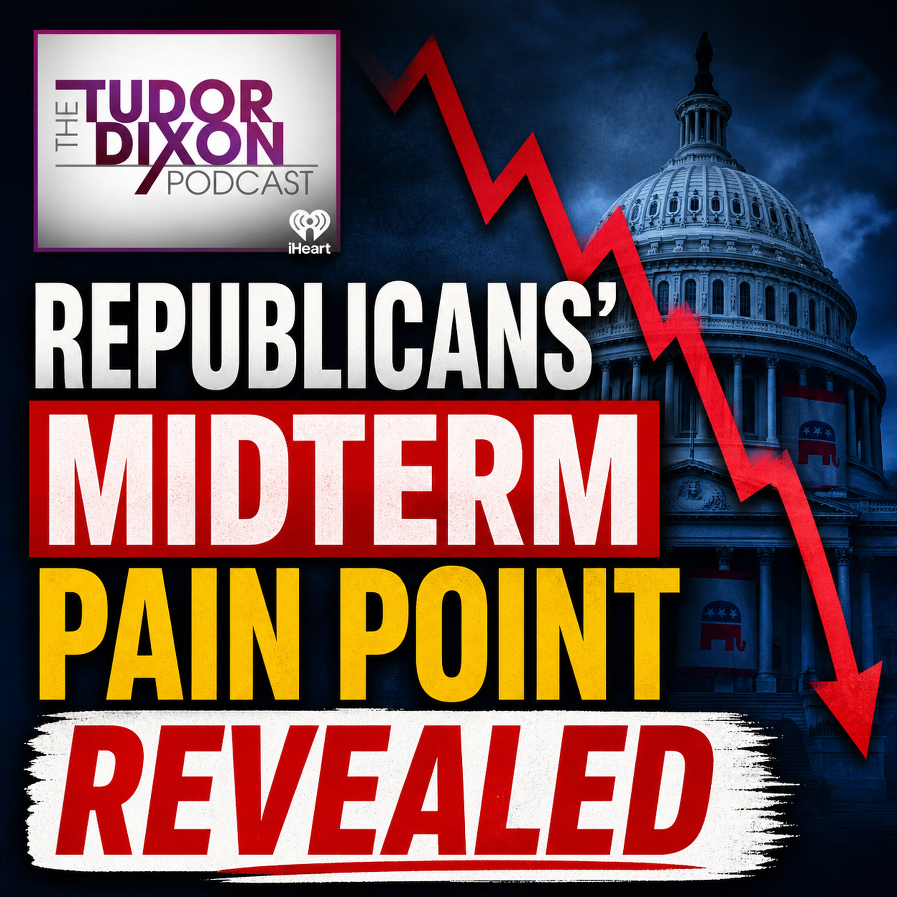 The Tudor Dixon Podcast: Republicans' Midterm Pain Point REVEALED with Nick Weinstein — The Clay Travis and Buck Sexton Show cover