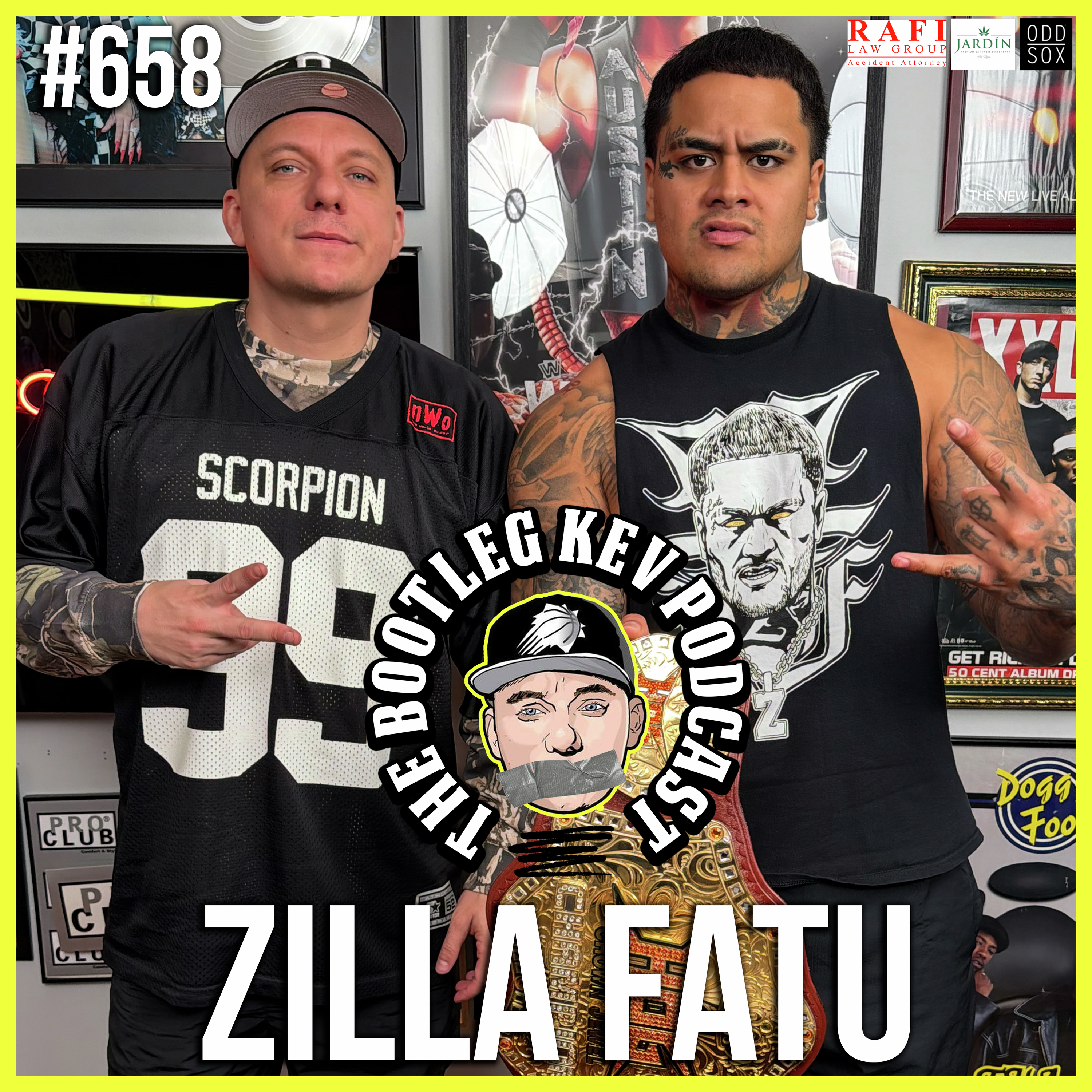 #658 - Zilla Fatu on Carrying His Father’s Legacy, Jacob Fatu, 4th Rope, WWE Dreams, 6 Yrs in Prison & More