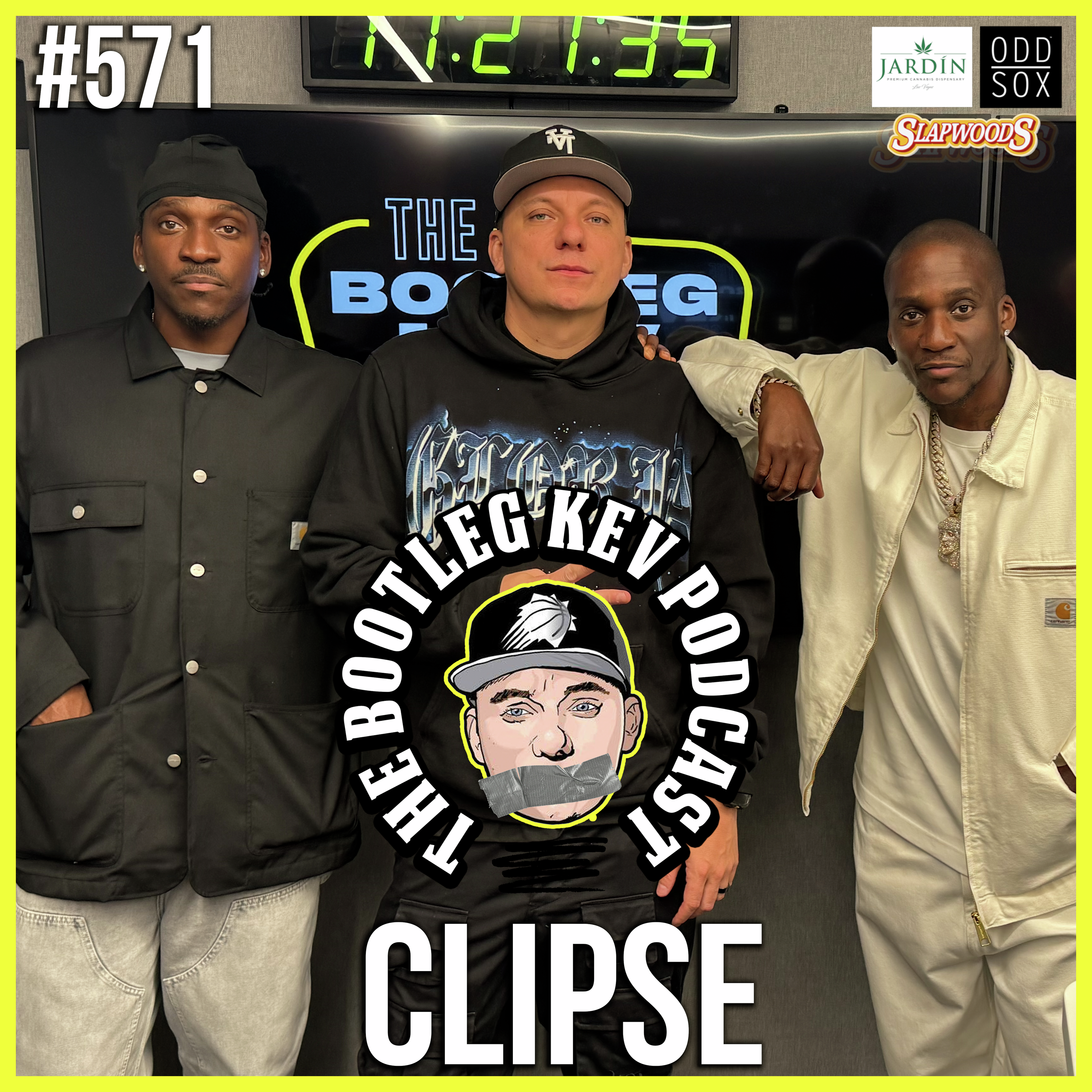 #571 - Clipse Talk "Let God Sort ‘Em Out", Working with Kendrick & Pharrell, G.O.O.D. Music Days + More