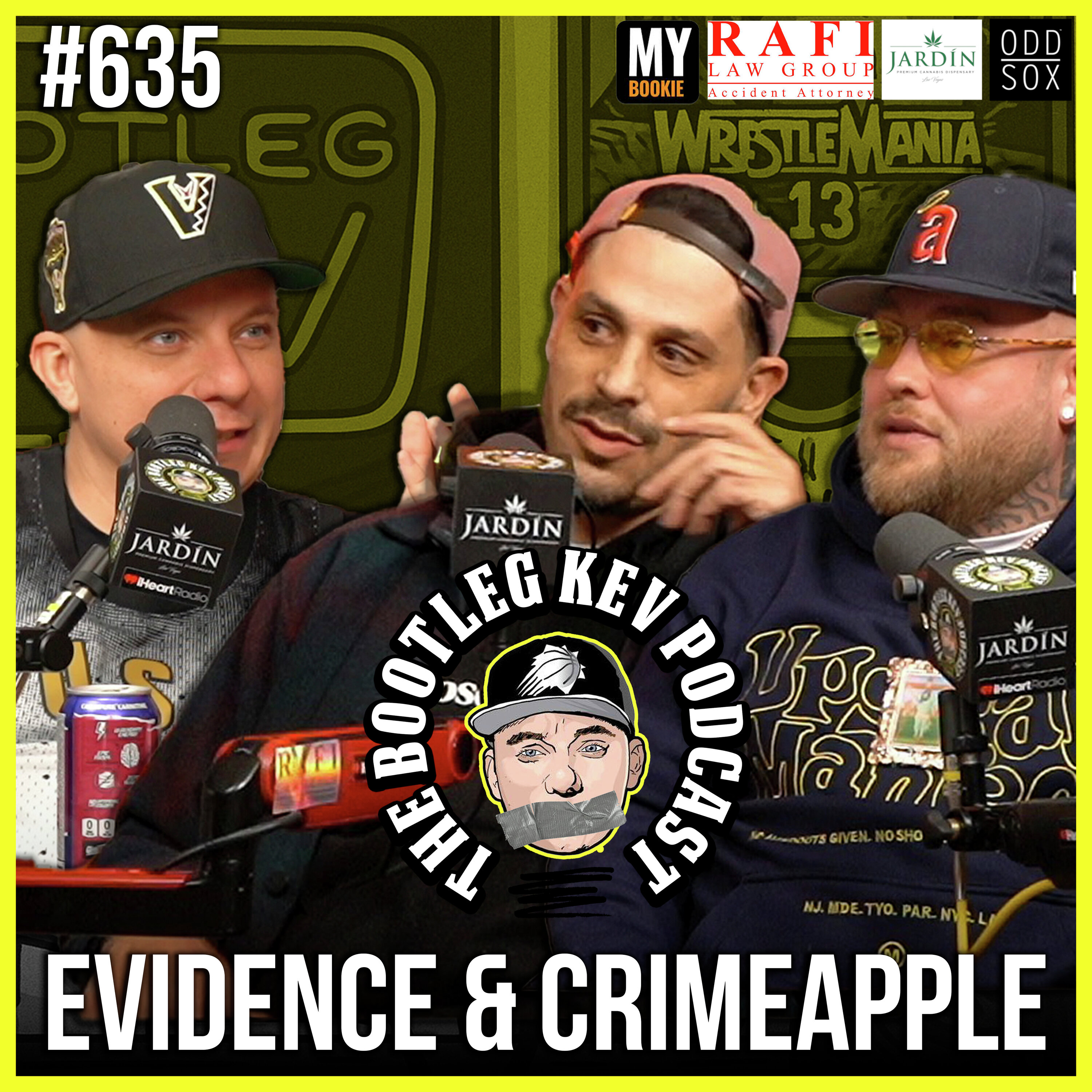 #635 - Evidence & Crimeapple on Releasing Surprise Record, Studio Chemistry, Independent Grind & More #635 - Evidence & Crimeapple on Releasing Surprise Record, Studio Chemistry, Independent Grind & More