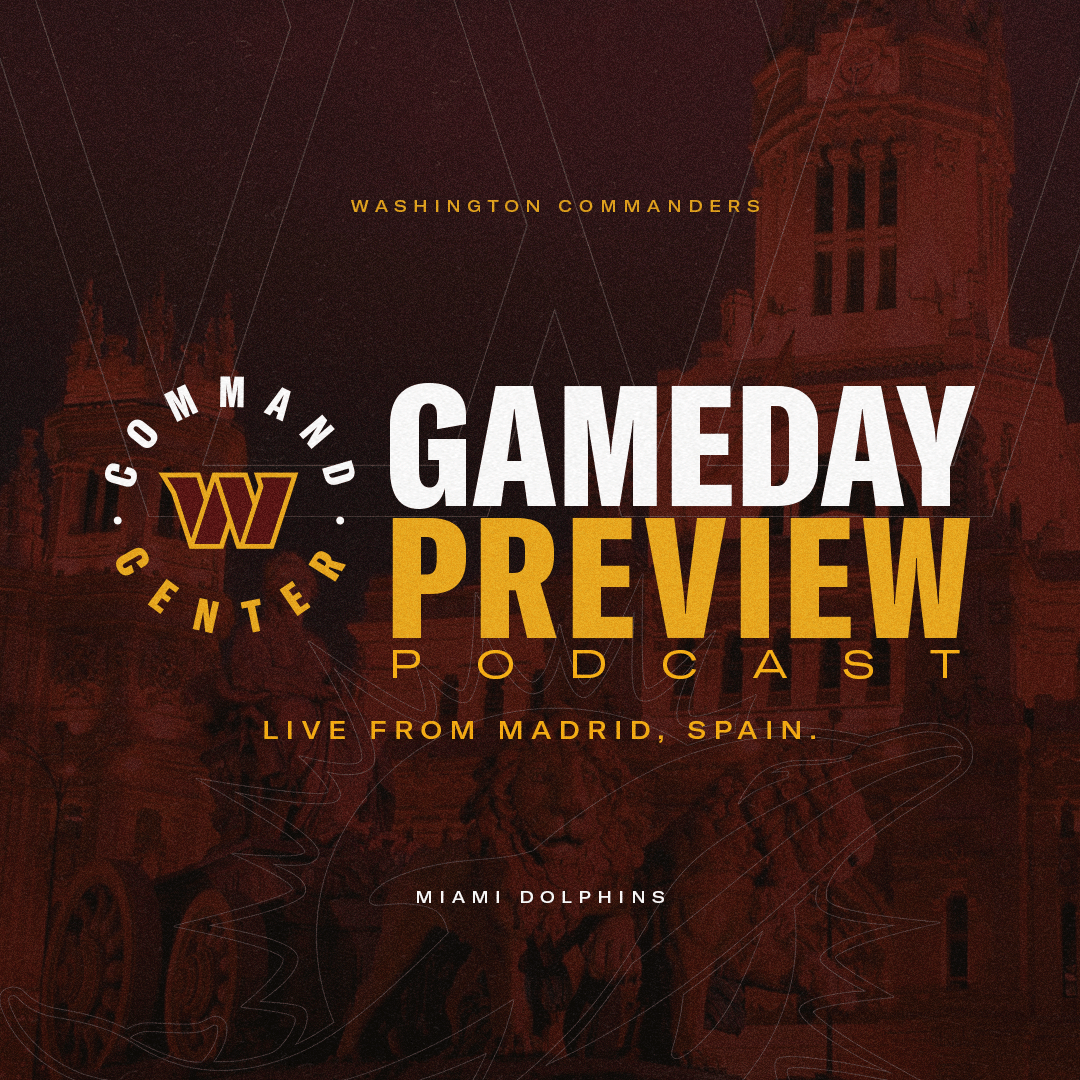 NFL Week 11: Miami Dolphins in Madrid, Spain | GamedDay LIVE Preview Podcast | Washington Commanders | NFL