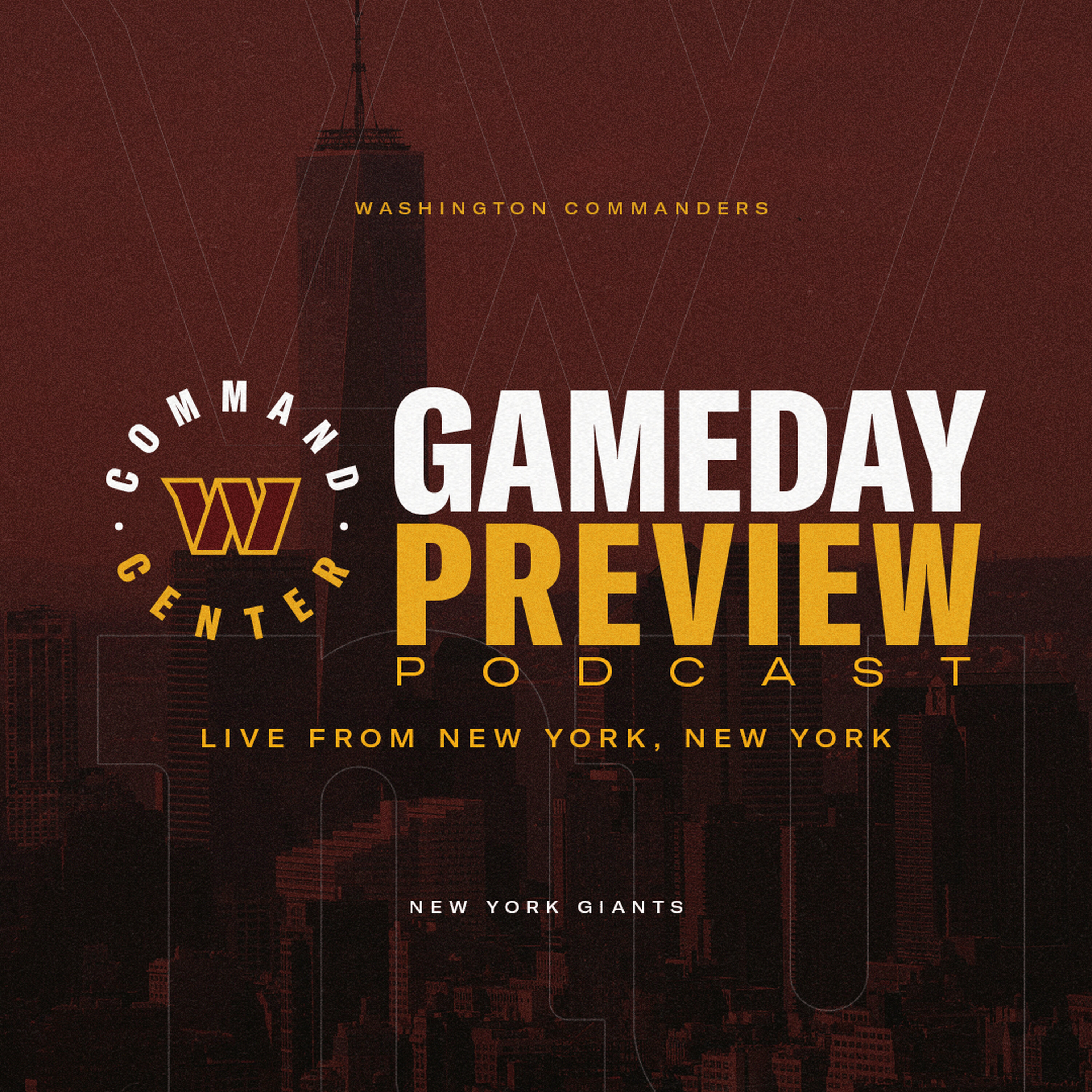 NFL Week 15: New York Giants | GameDay LIVE Preview Podcast | Washington Commanders | NFL NFL Week 15: New York Giants | GameDay LIVE Preview Podcast | Washington Commanders | NFL