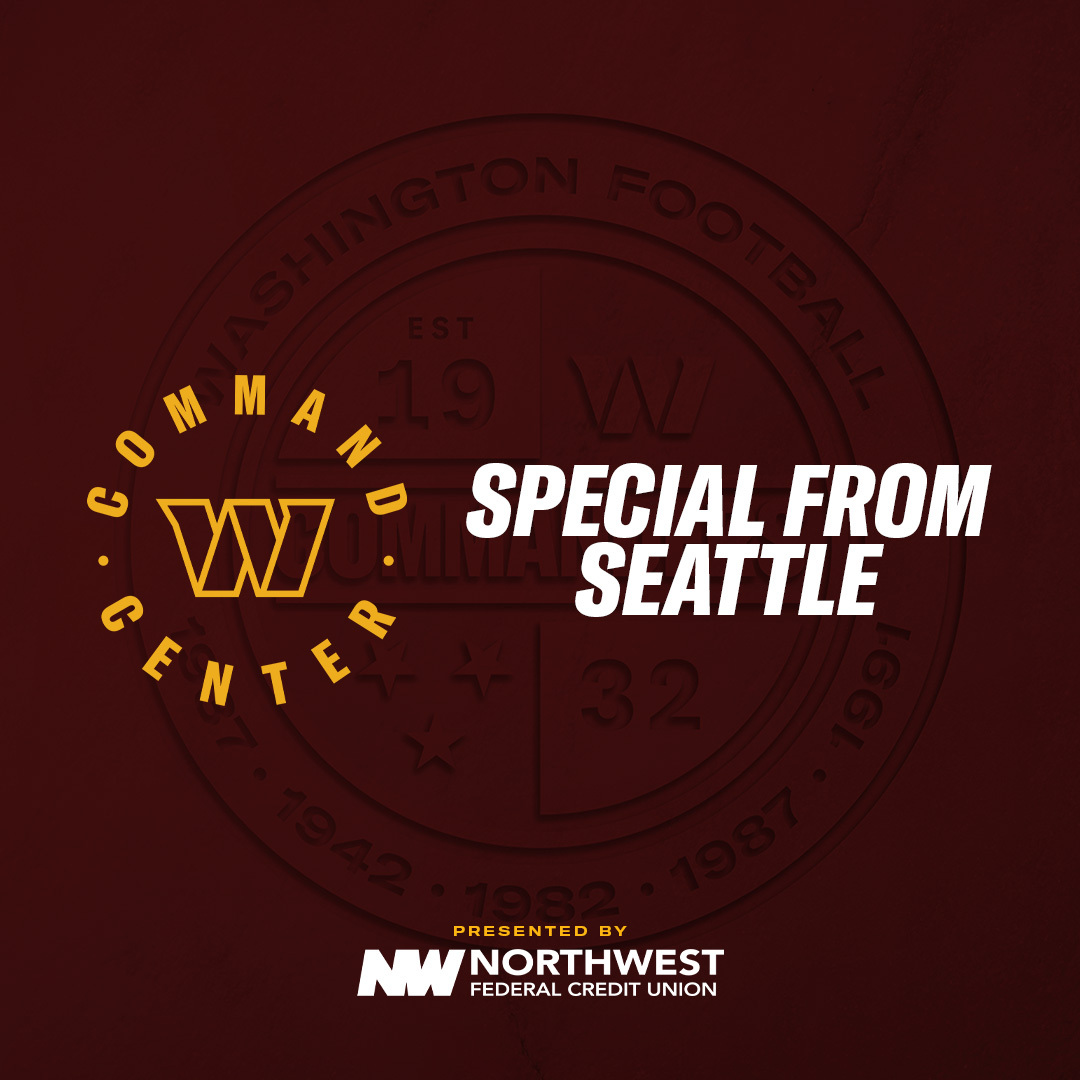 Legends LIVE from Seattle, Howell vs Geno, and Fan Questions! | Command Center Podcast Special | Washington Commanders