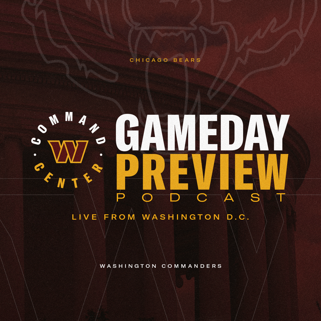 NFL Week 6: Chicago Bears | GameDay LIVE Preview Podcast | Washington Commanders | NFL