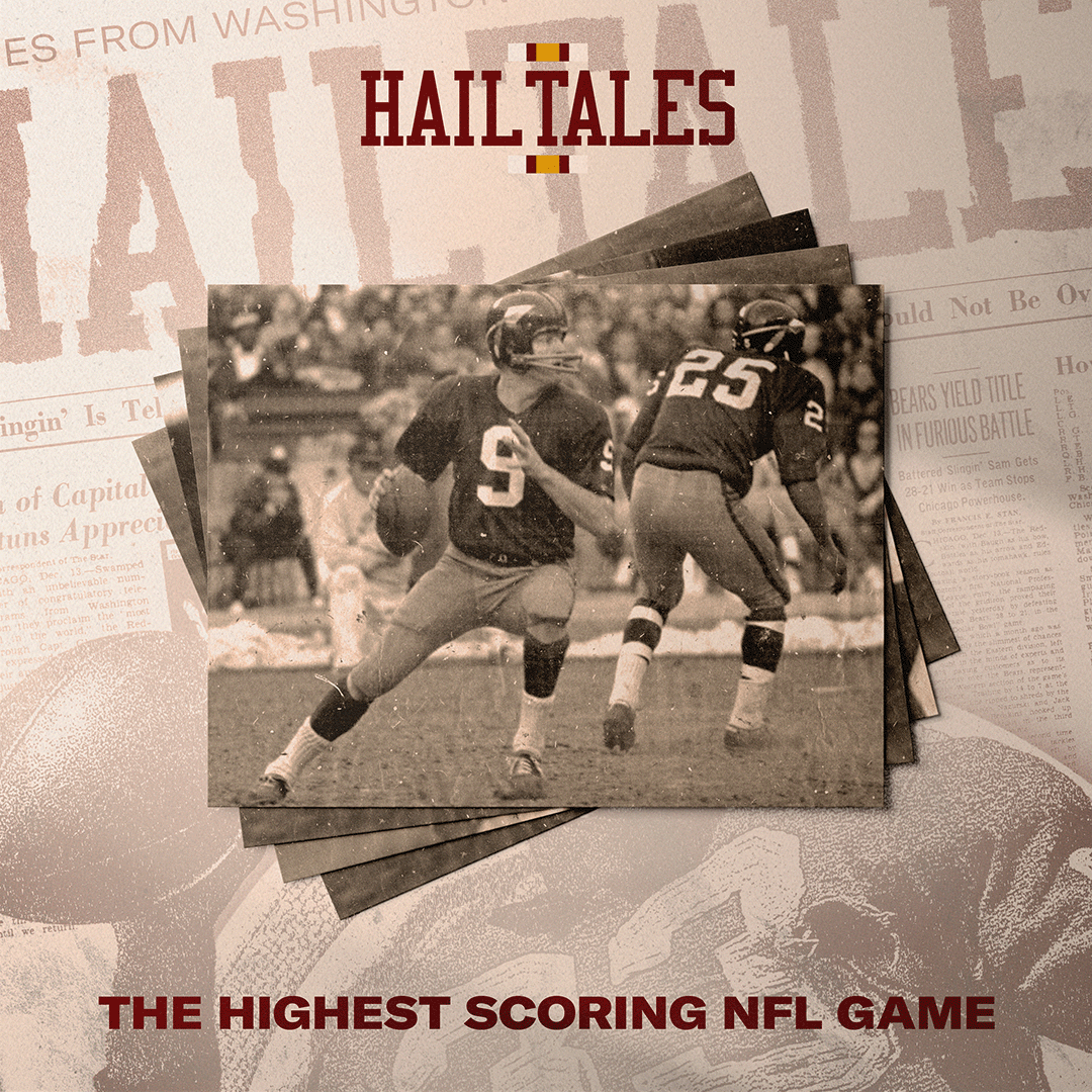 The Highest Scoring NFL Game | Hail Tales: Stories From Washington Football History | Washington Commanders | NFL