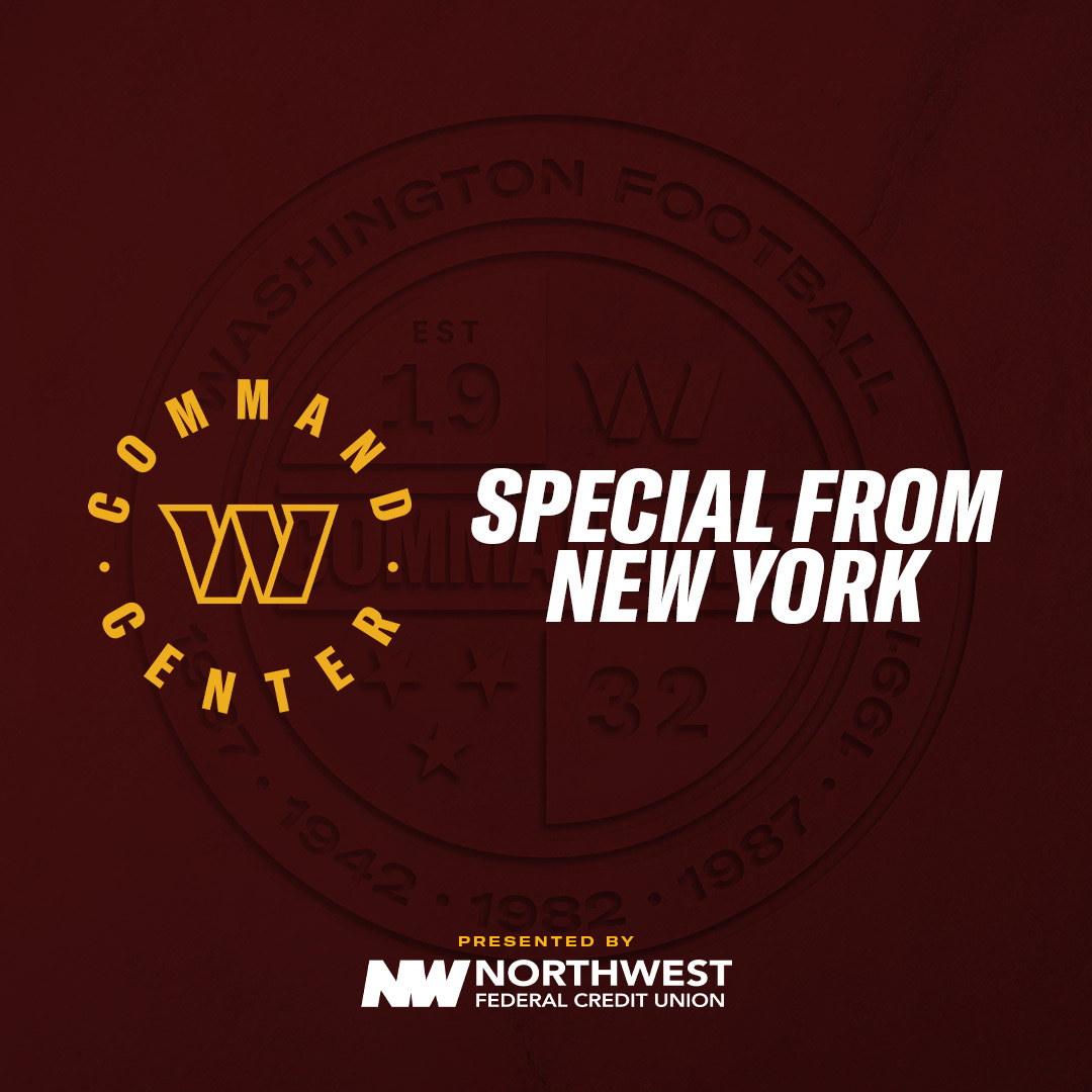 Legends LIVE from New York! | Command Center Special | Washington Commanders
