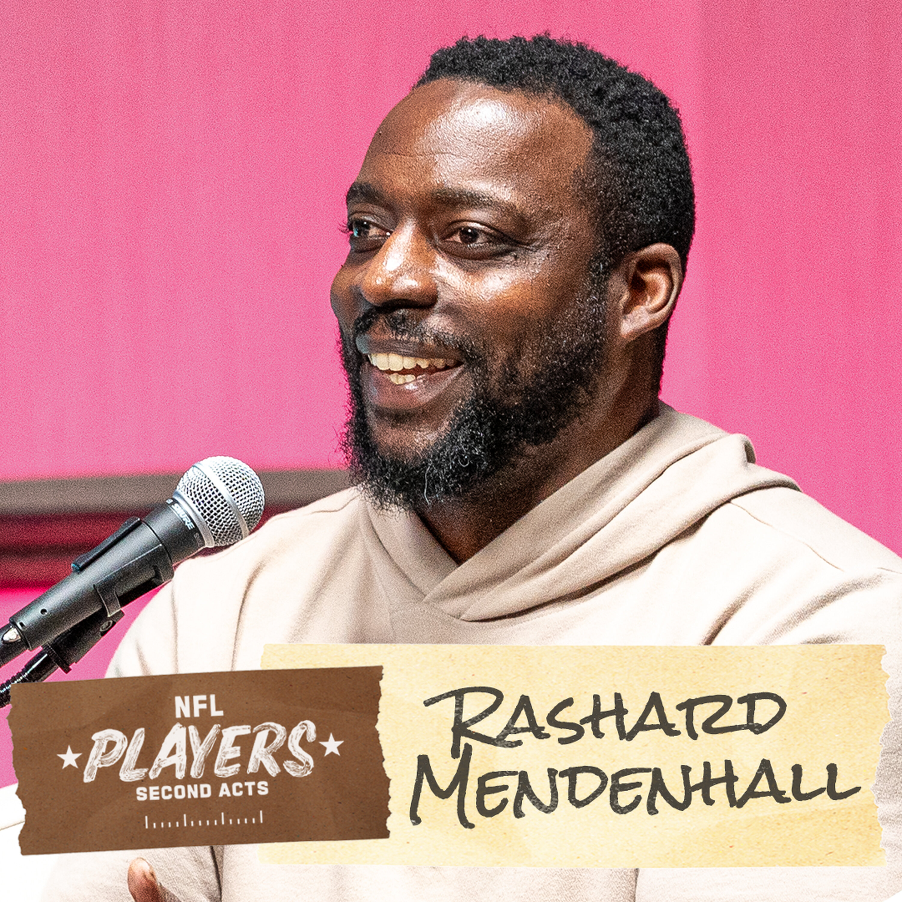 Cover art for the episode "Steelers RB Rashard Mendenhall | NFL Players: Second Acts Podcast" from NFL: Good Morning Football