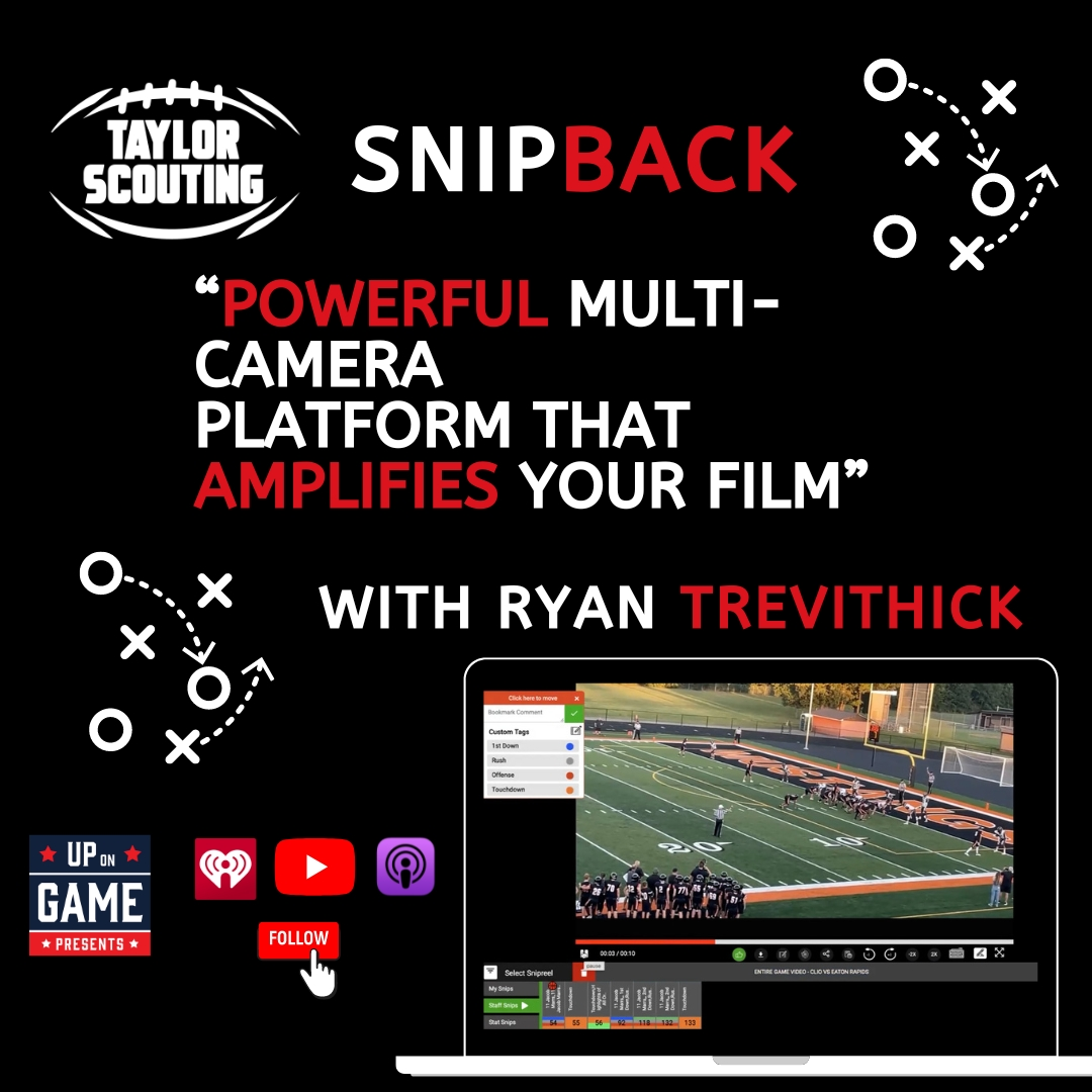 Up On Game Presents Taylor Scouting With Ryan Trevithick Of Snip Back "We Amplify Your Film" episode artwork
