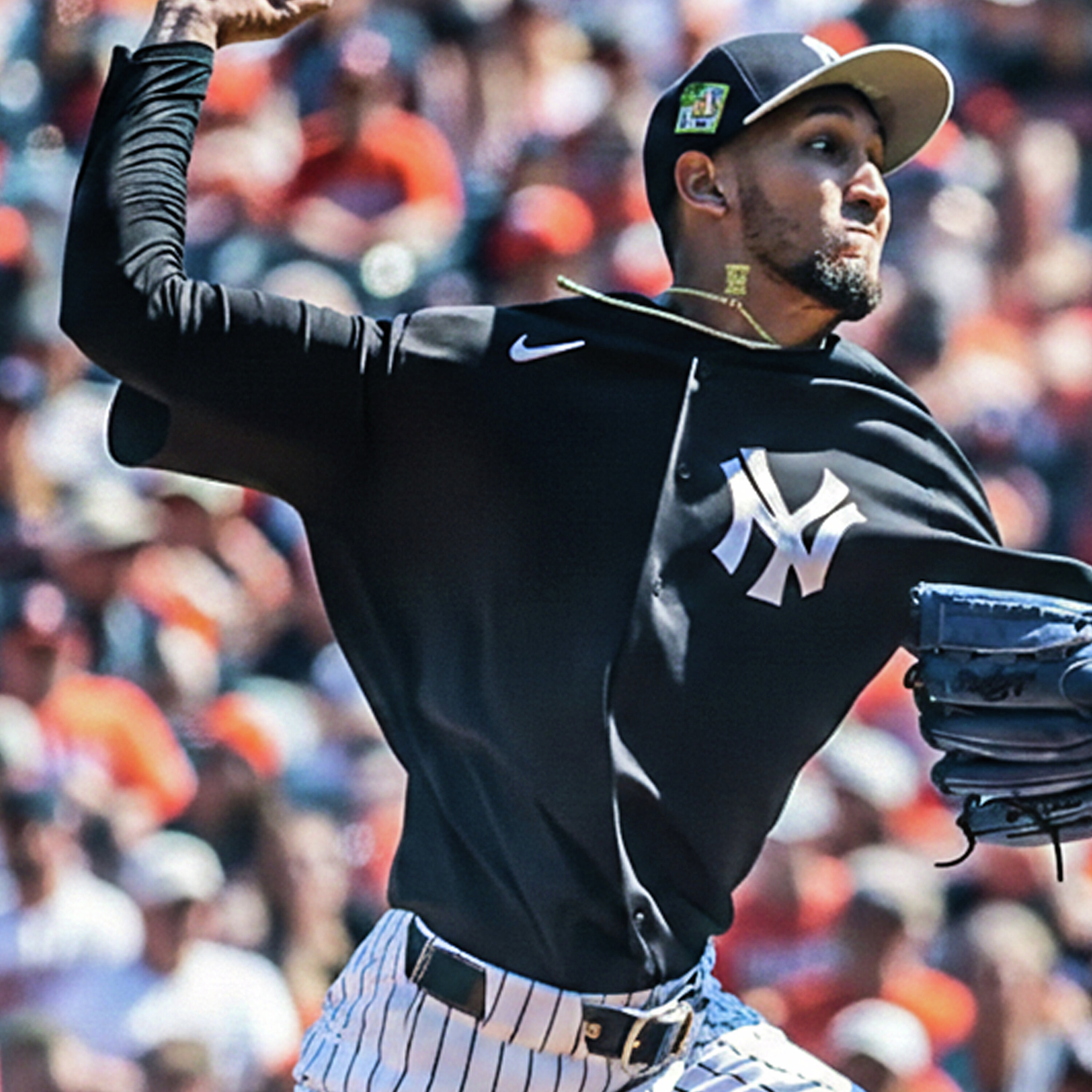 Elmer Sharp, Yanks Drop Spring Opener