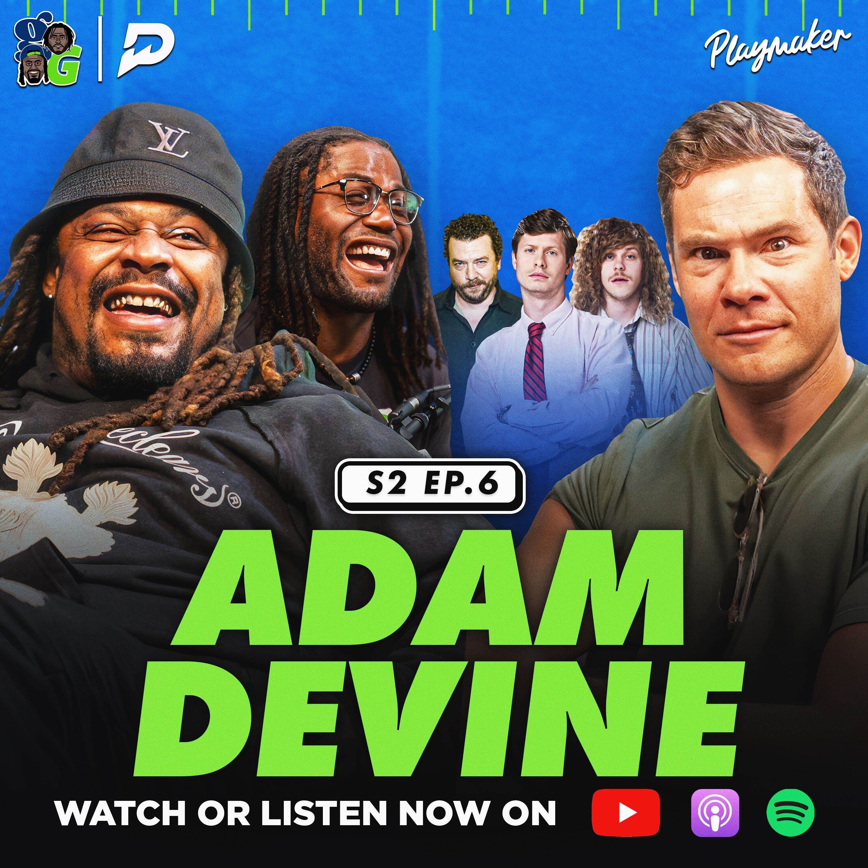 Marshawn Ghosted Adam DeVine?! Hilarious Pitch Perfect Story + Getting Hit By A Cement Truck