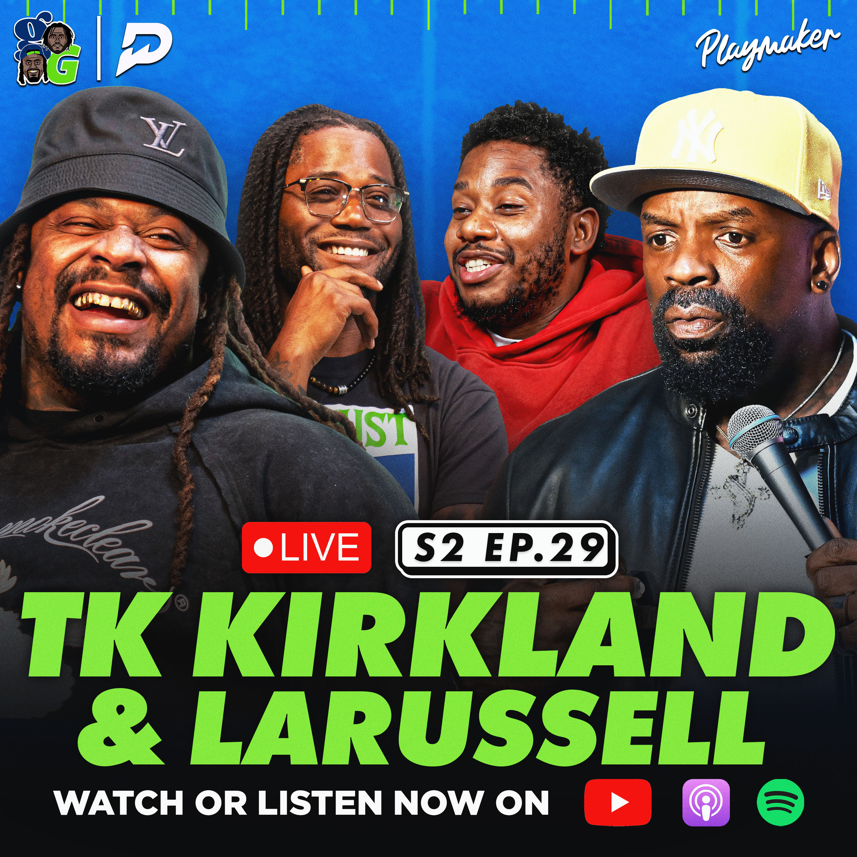 LaRussell Talks Signing With Roc Nation, Working With Jay-Z + When TK Kirkland FIRST MET Marshawn