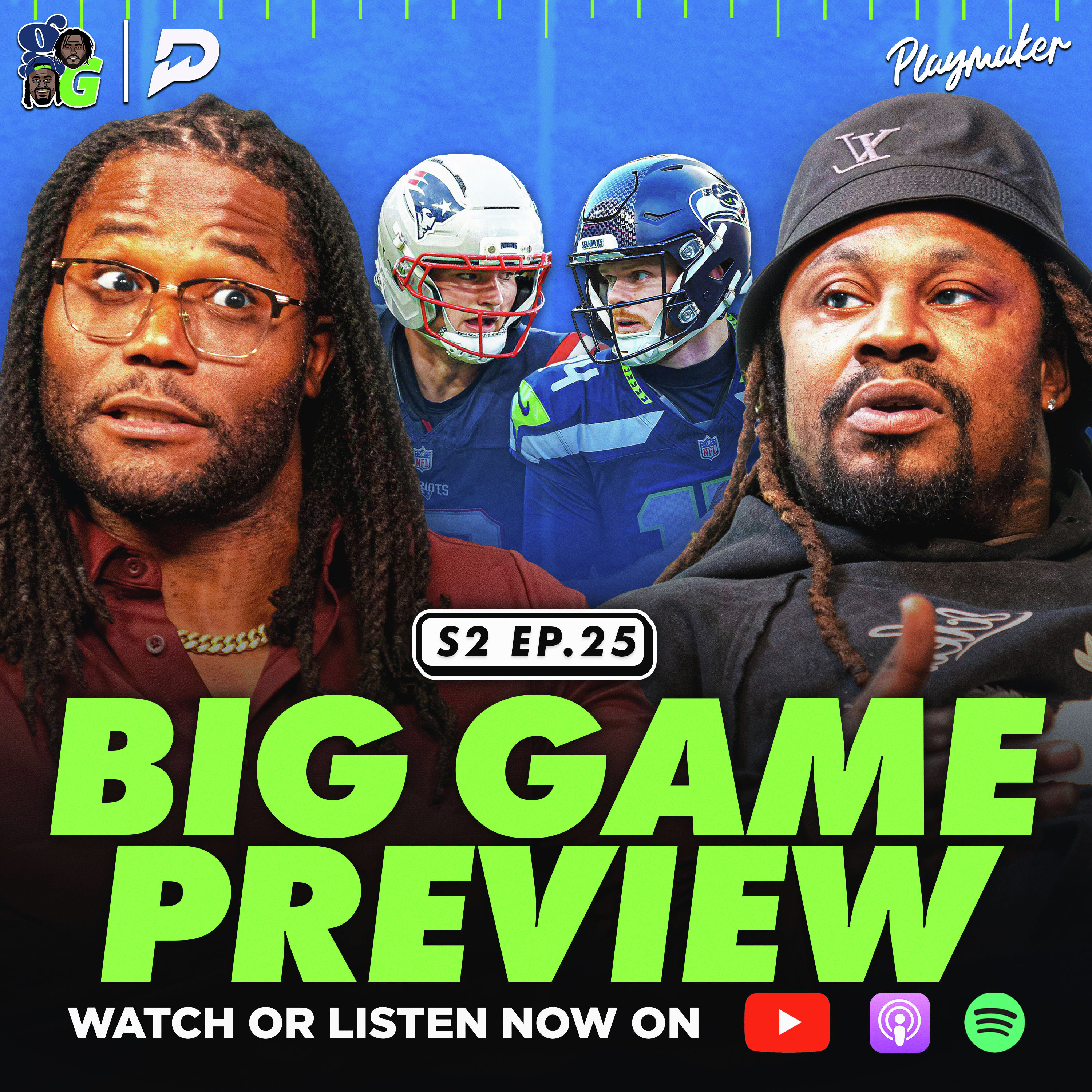 New Seahawks Era! Marshawn & Mike Call Their Shot on the Super Bowl & Signing A 1-Day Contract New Seahawks Era! Marshawn & Mike Call Their Shot on the Super Bowl & Signing A 1-Day Contract