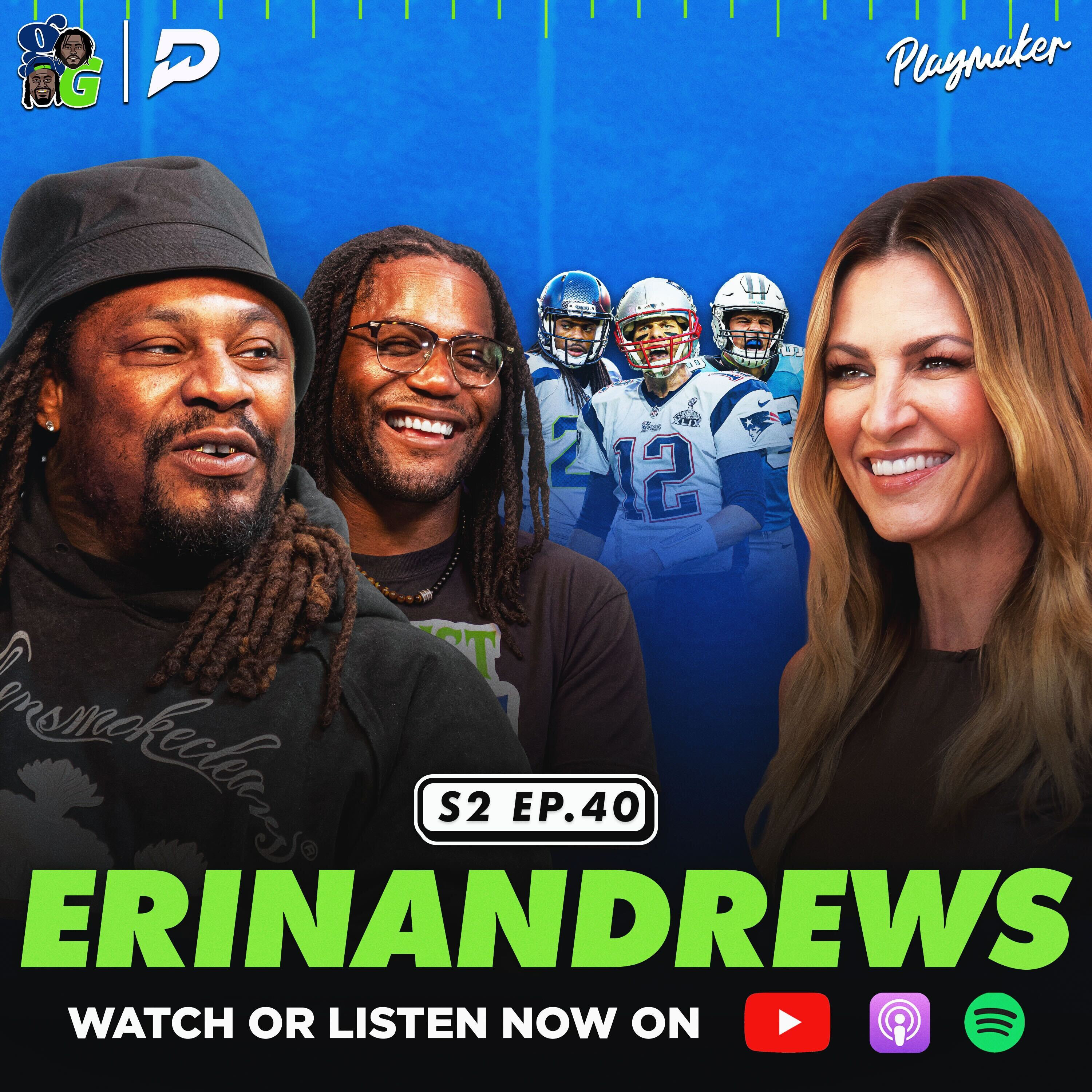 Erin Andrews on Most Embarrassing TV Moment, Friendship w/ Marshawn & Richard Sherman Interview episode artwork