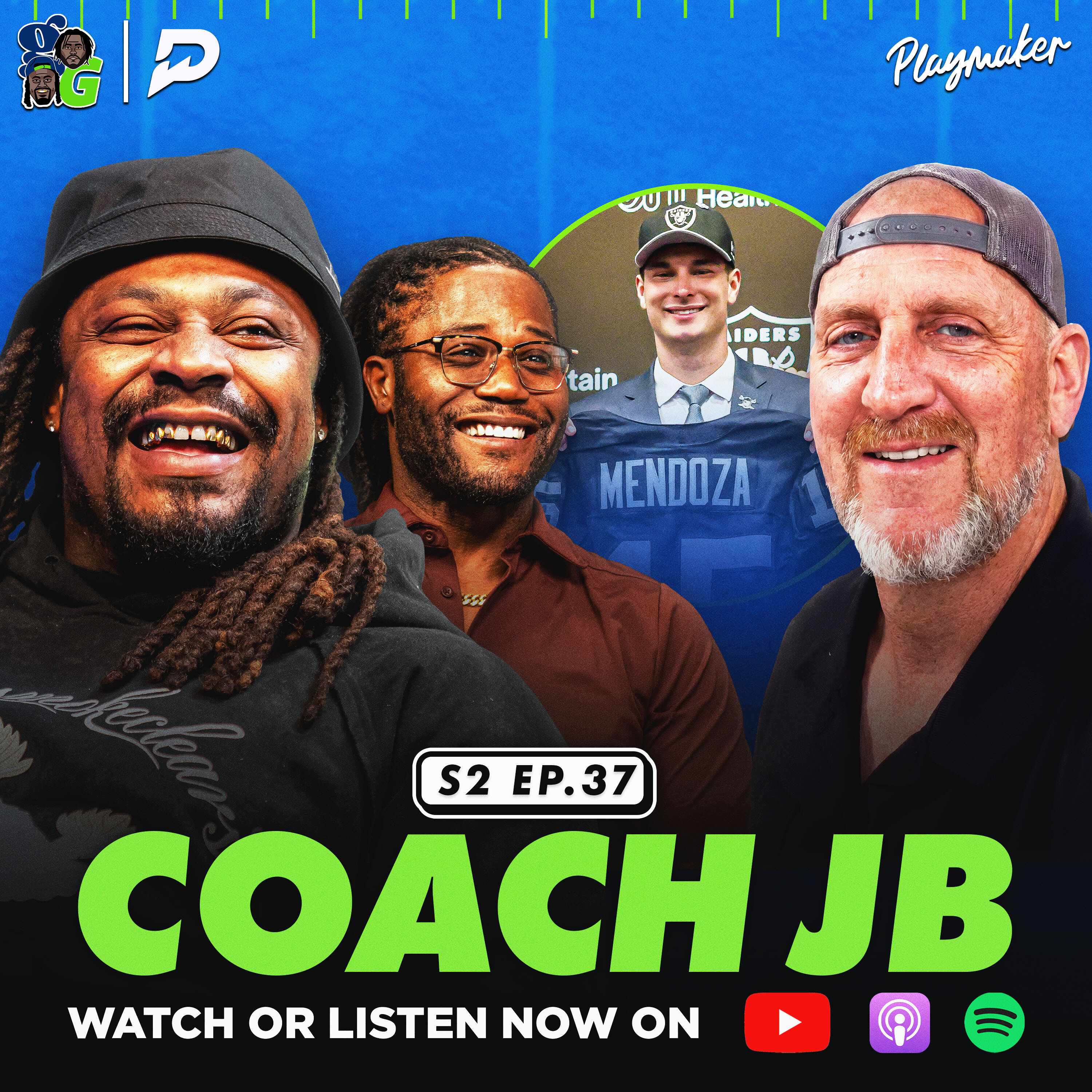 Coach JB & Marshawn React to NFL Draft | Why NIL is RUINING Junior Colleges episode artwork