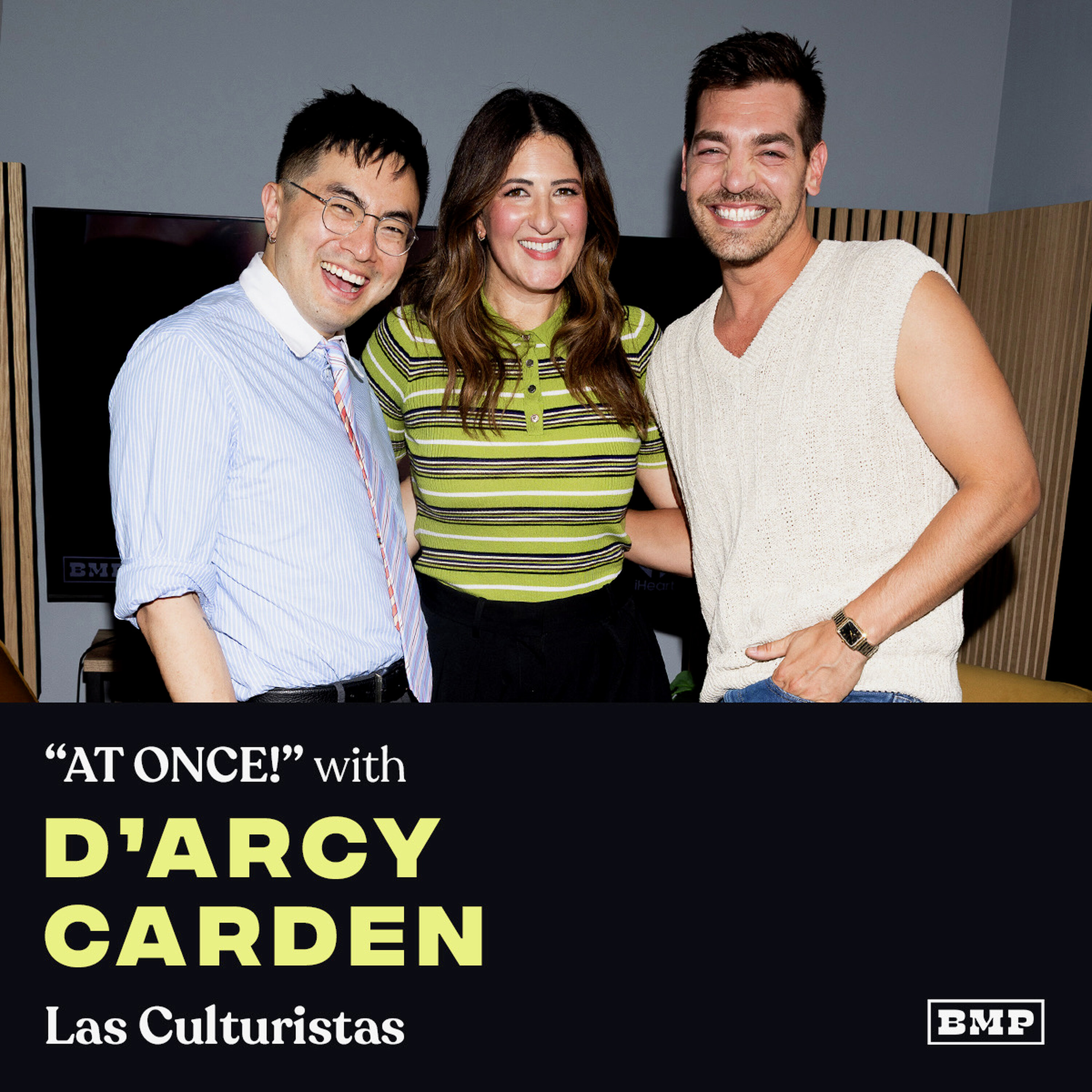 "AT ONCE!" (w/ D'Arcy Carden) episode artwork