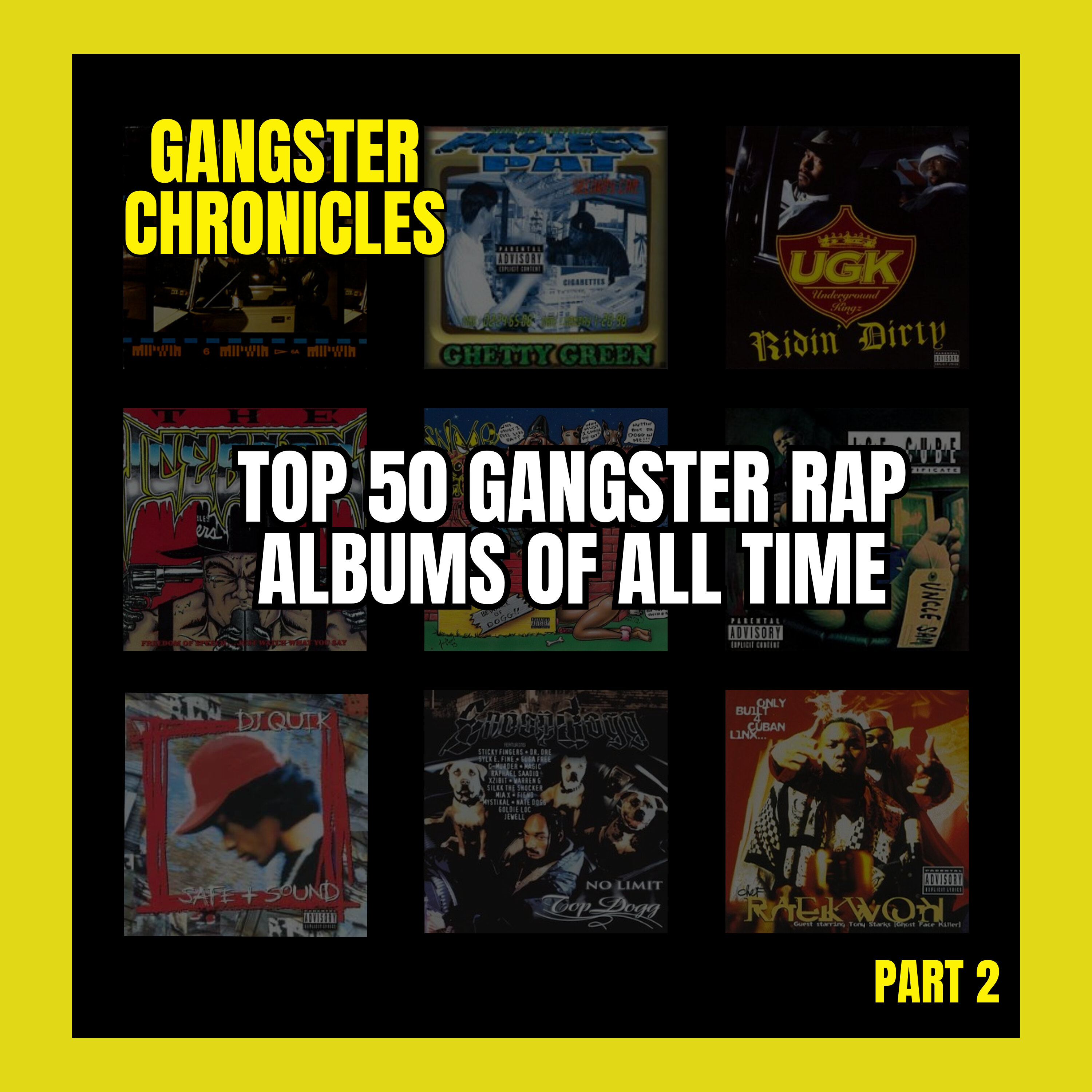 WTH is Gangster Rap? - Gangster Rap's Top 50 albums Pt. 2 by The