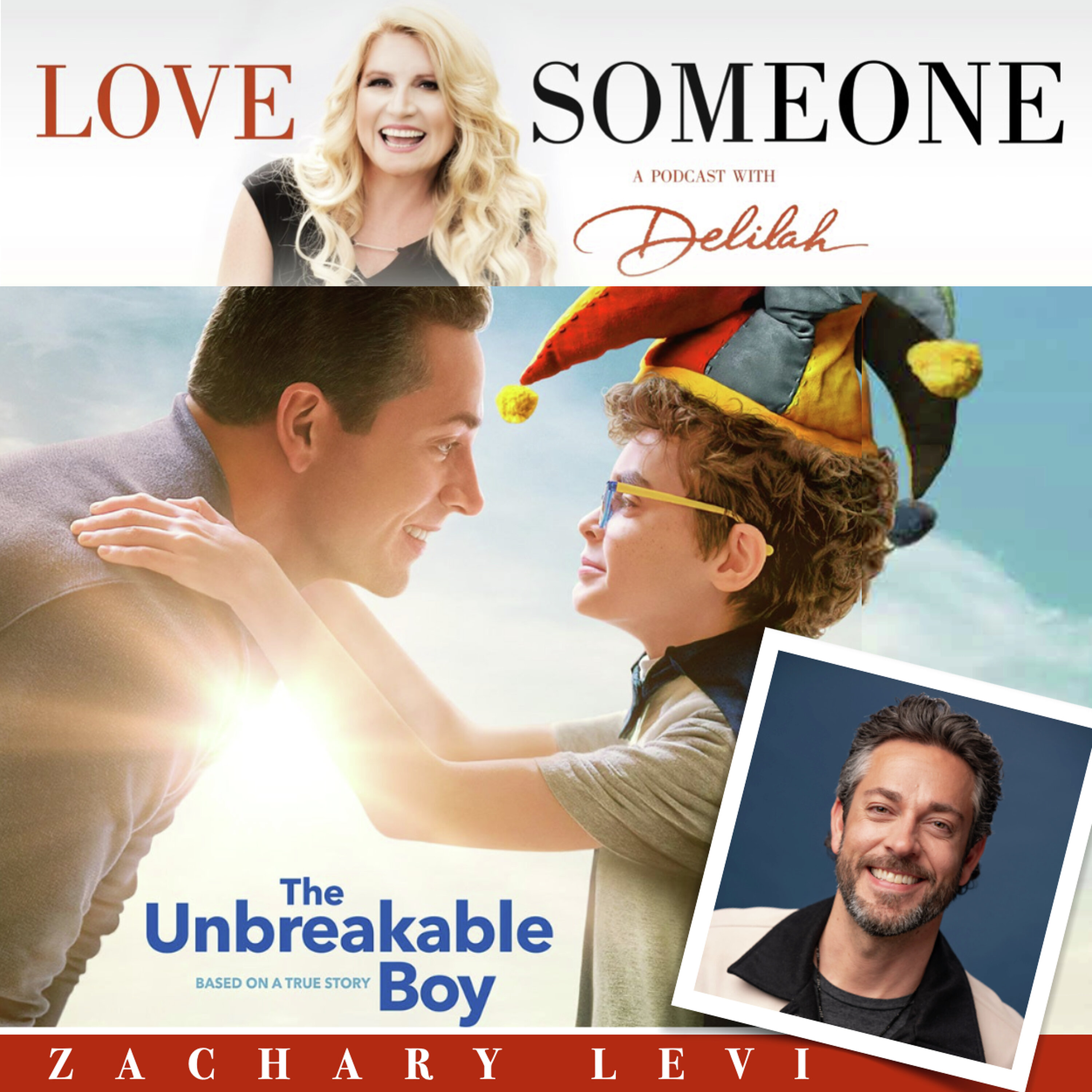 ZACHARY LEVI: "The Unbreakable Boy" episode artwork