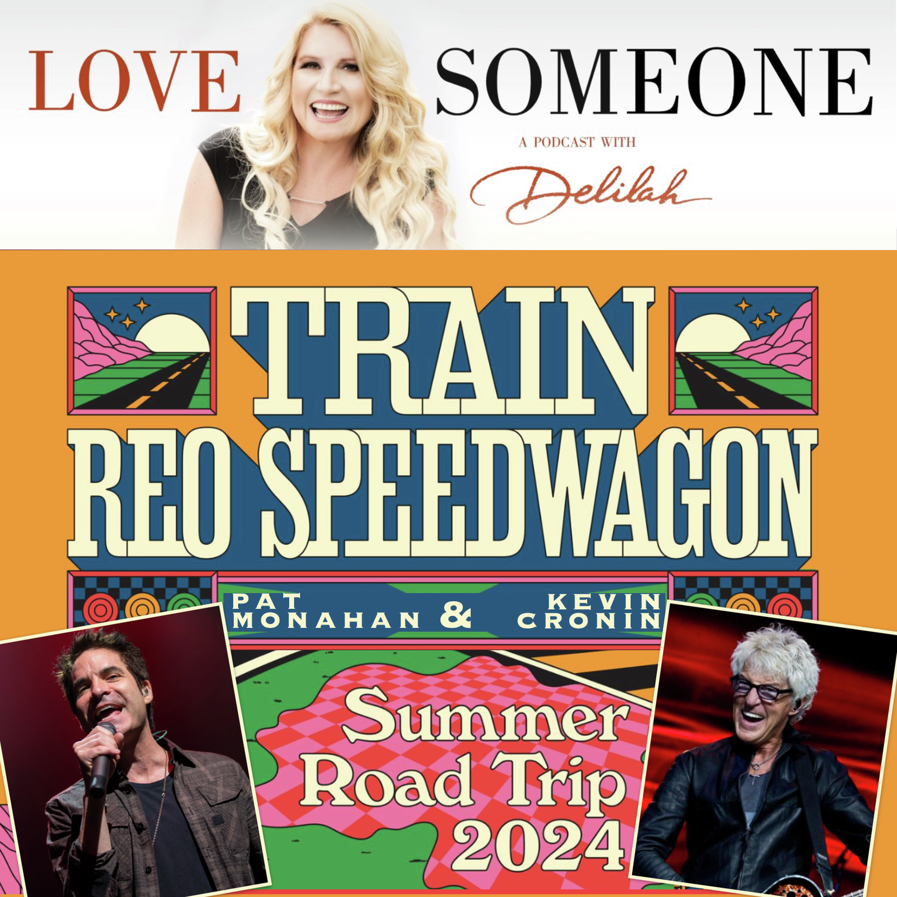 PAT MONAHAN & KEVIN CRONIN: Train & REO Speedwagon Summer Road Trip 2024!
