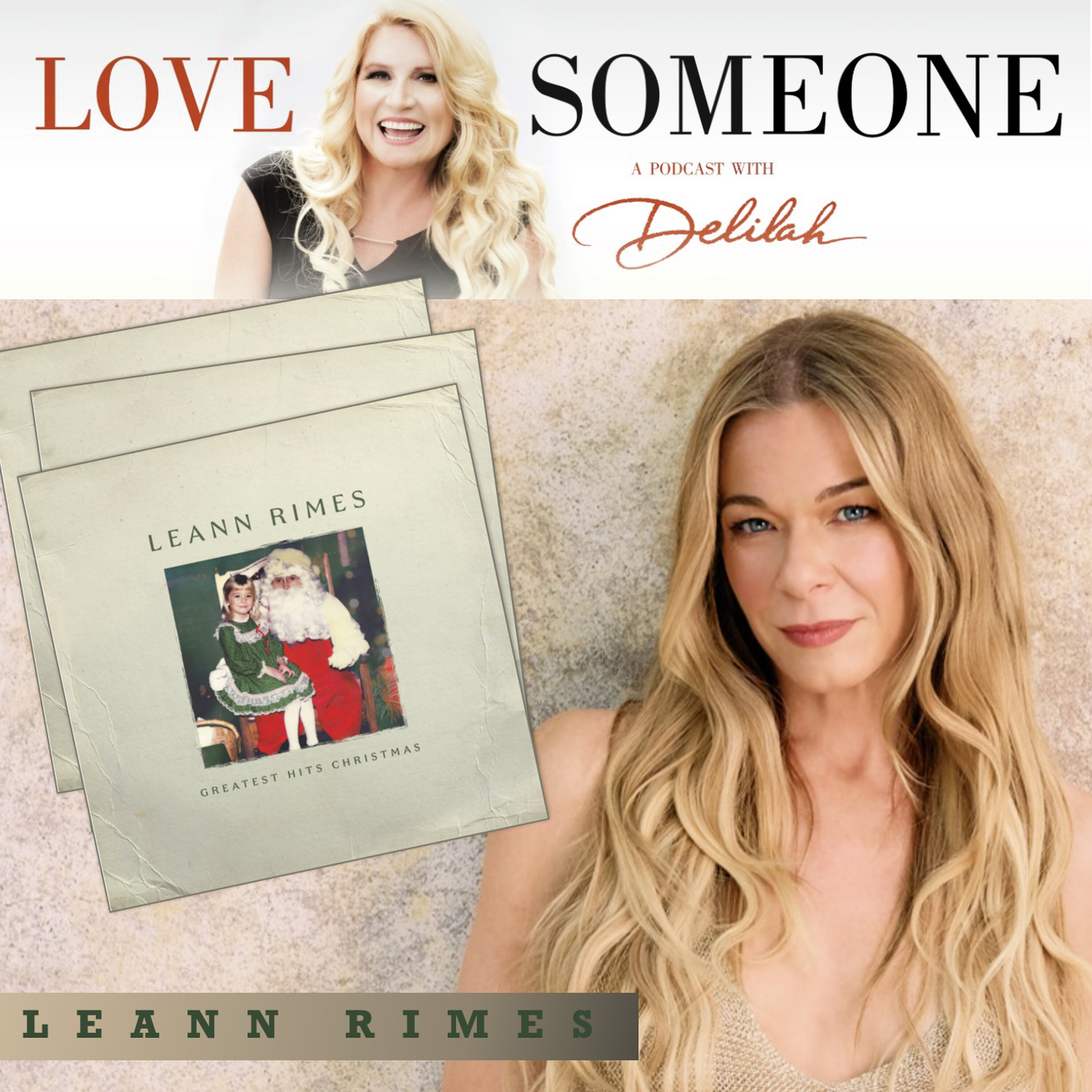 LEANN RIMES: "Greatest Hits Christmas" episode artwork
