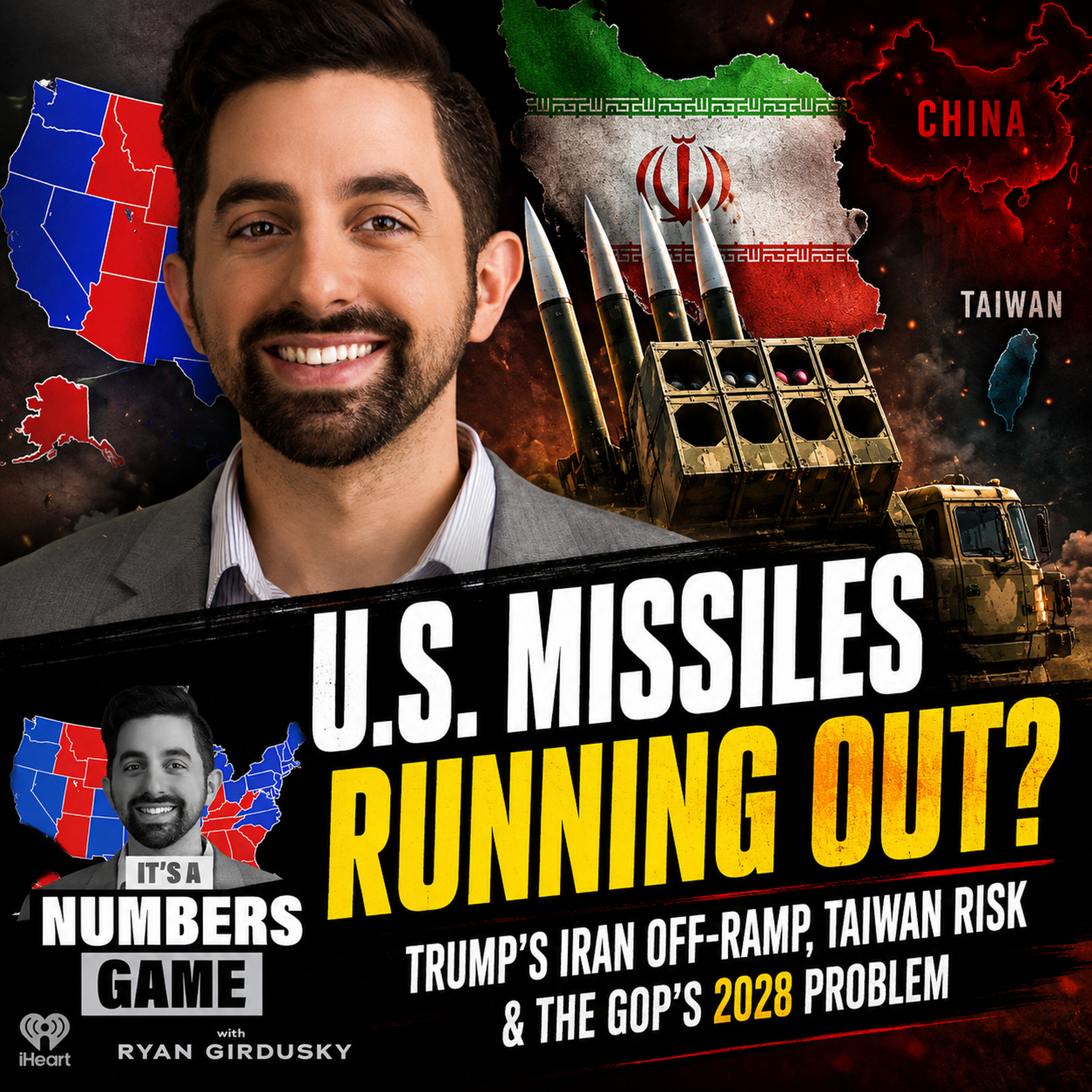 It's a Numbers Game: Trump’s Iran Dilemma: Depleted Missiles, Oil Reserves & the China Threat