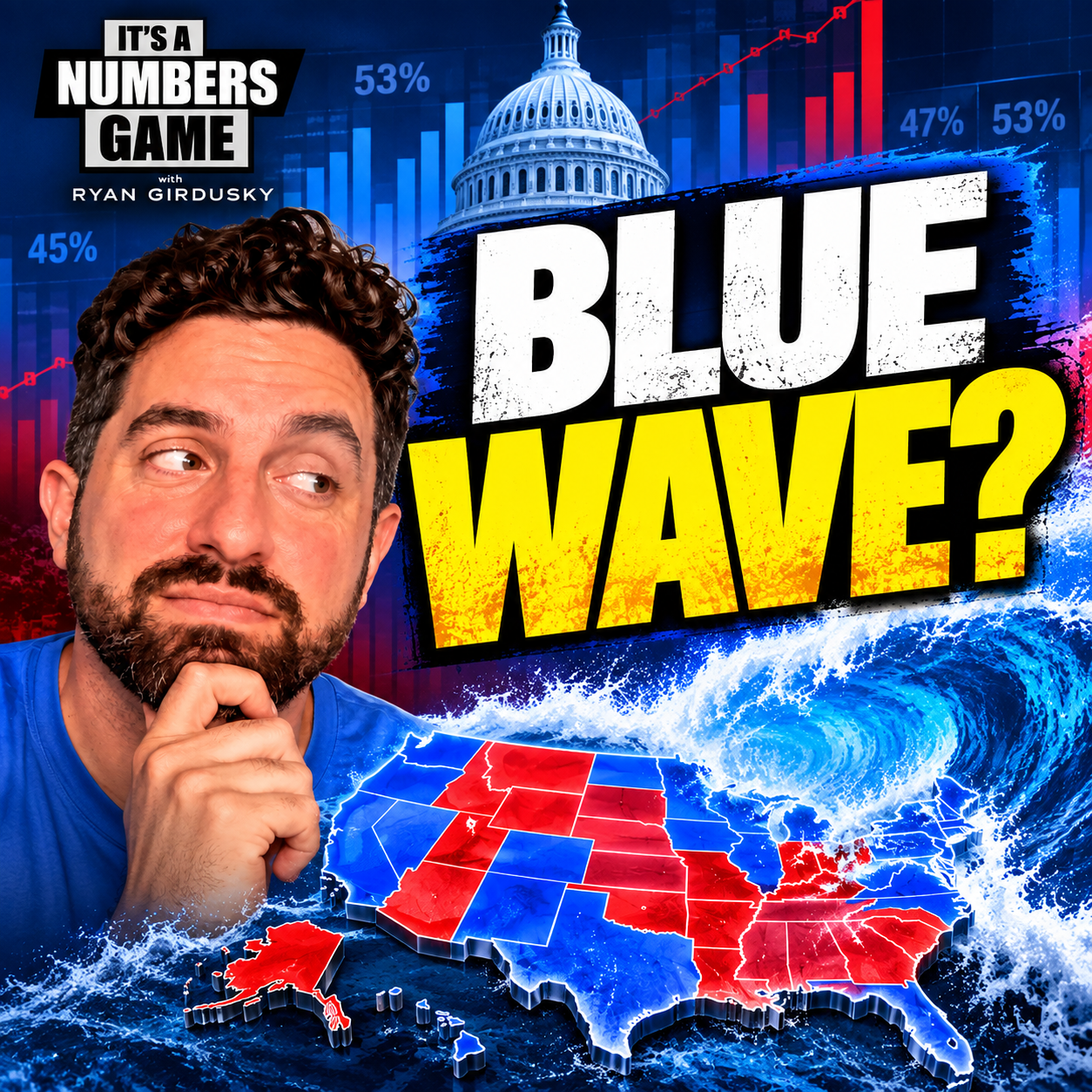 It's a Numbers Game: Everyone Is Talking About a Blue Wave. The Data Tells a More Complicated Story