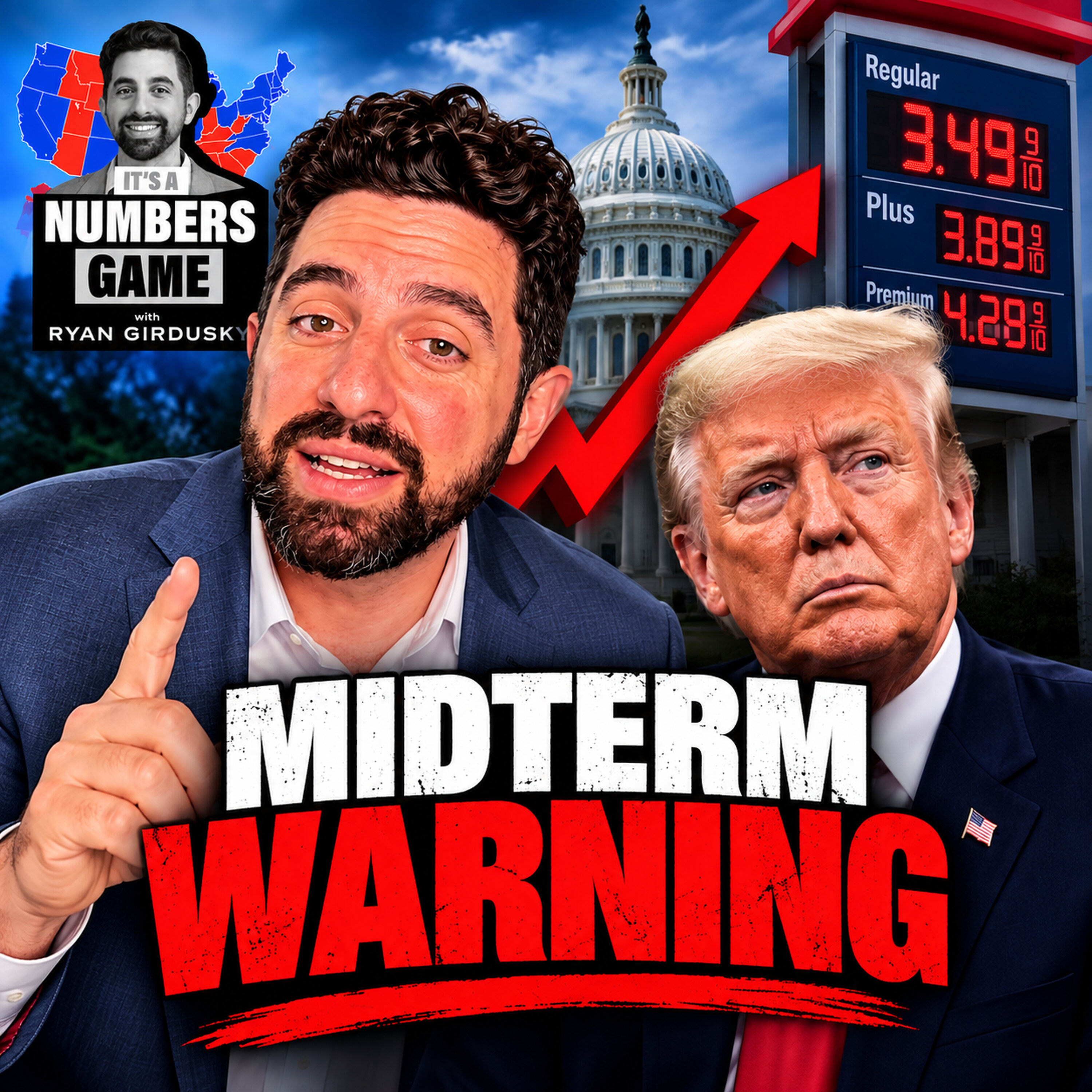 It's a Numbers Game: New Poll Is a Disaster for Republicans as Gas Prices Surge
