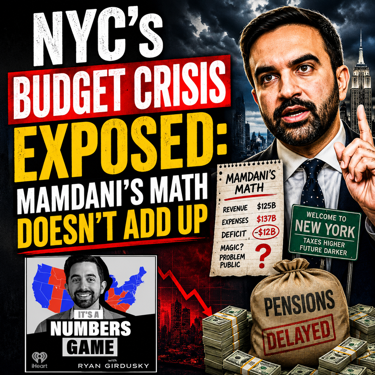 It's a Numbers Game: Is NYC Heading for Financial Collapse? The Truth About Mamdani’s Budget