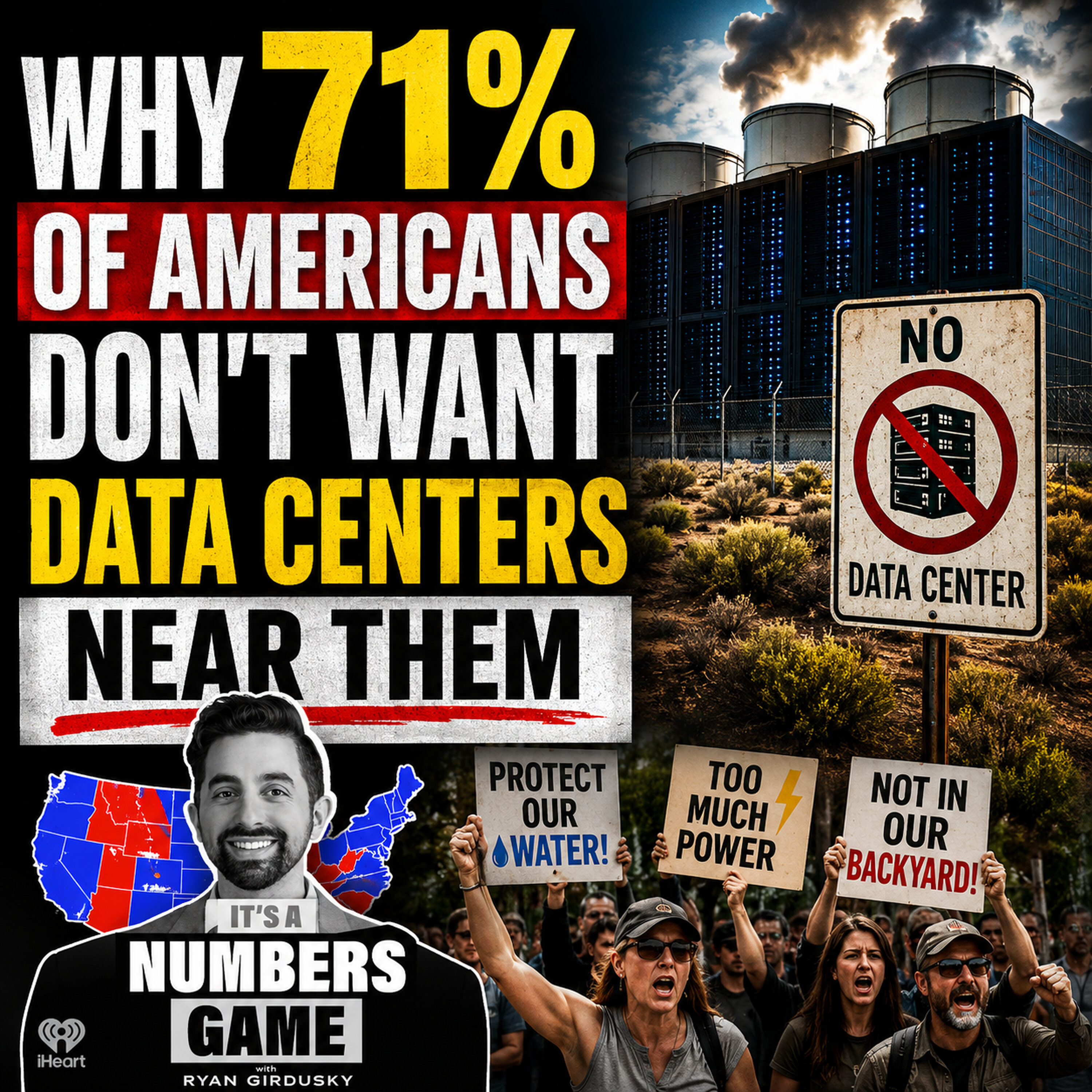It's a Numbers Game: Data Centers, China & AI: What They’re Not Telling You — The Clay Travis and Buck Sexton Show cover