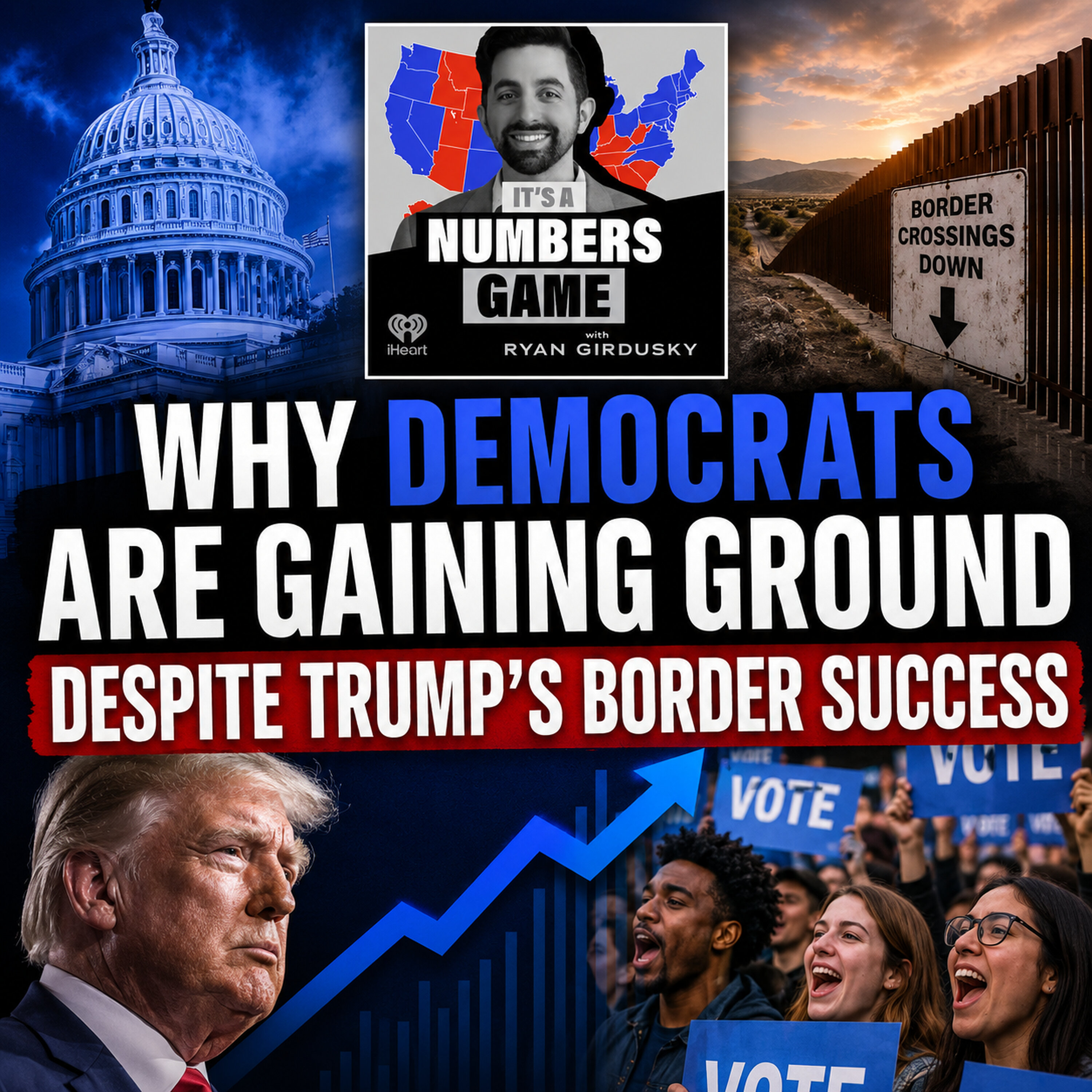 It's a Numbers Game: Social Security Crisis, Texas Senate Shakeup & Why Democrats Are Winning College-Educated Voters episode artwork
