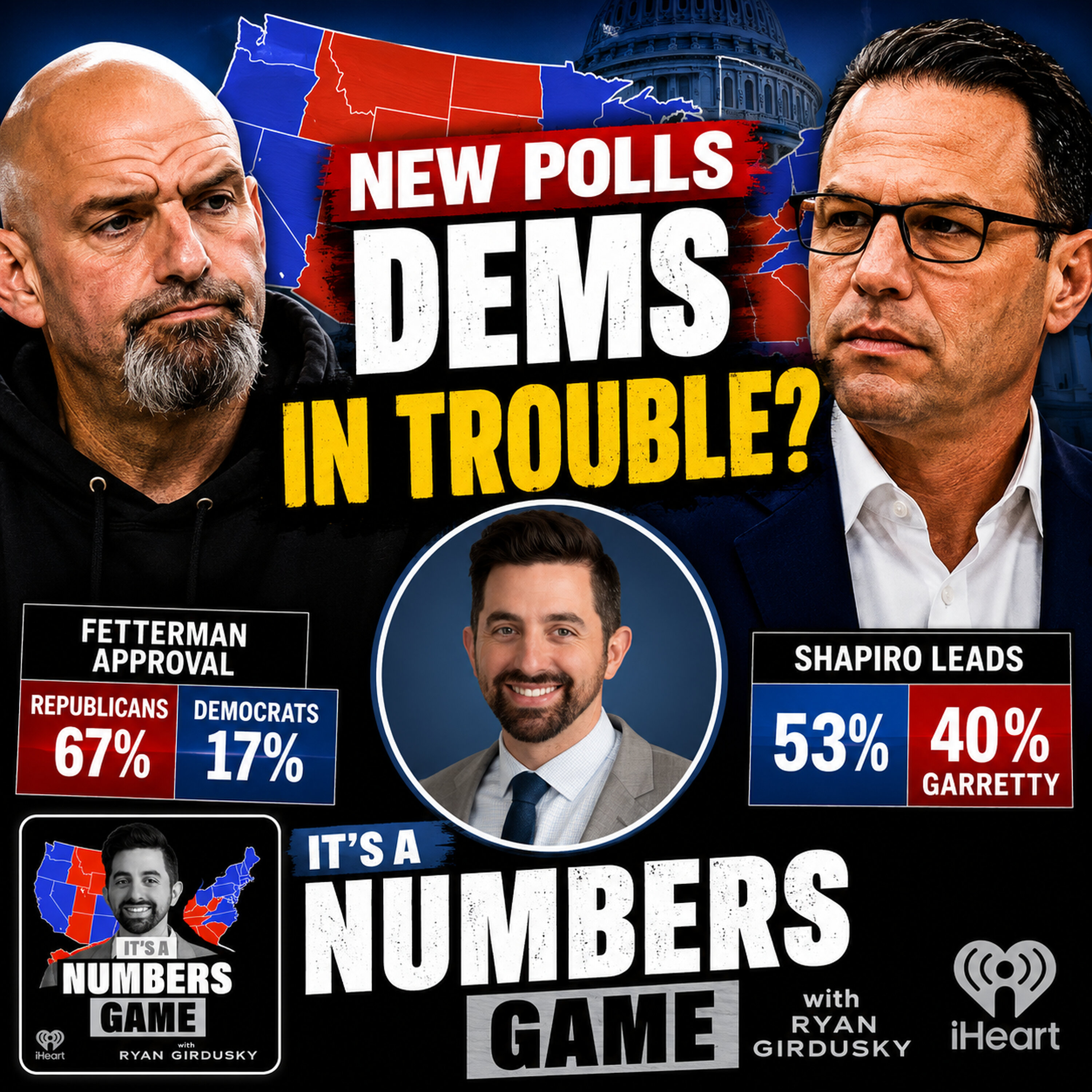 It's a Numbers Game: NEW Polls Reveal Democrats' Biggest 2028 Problem