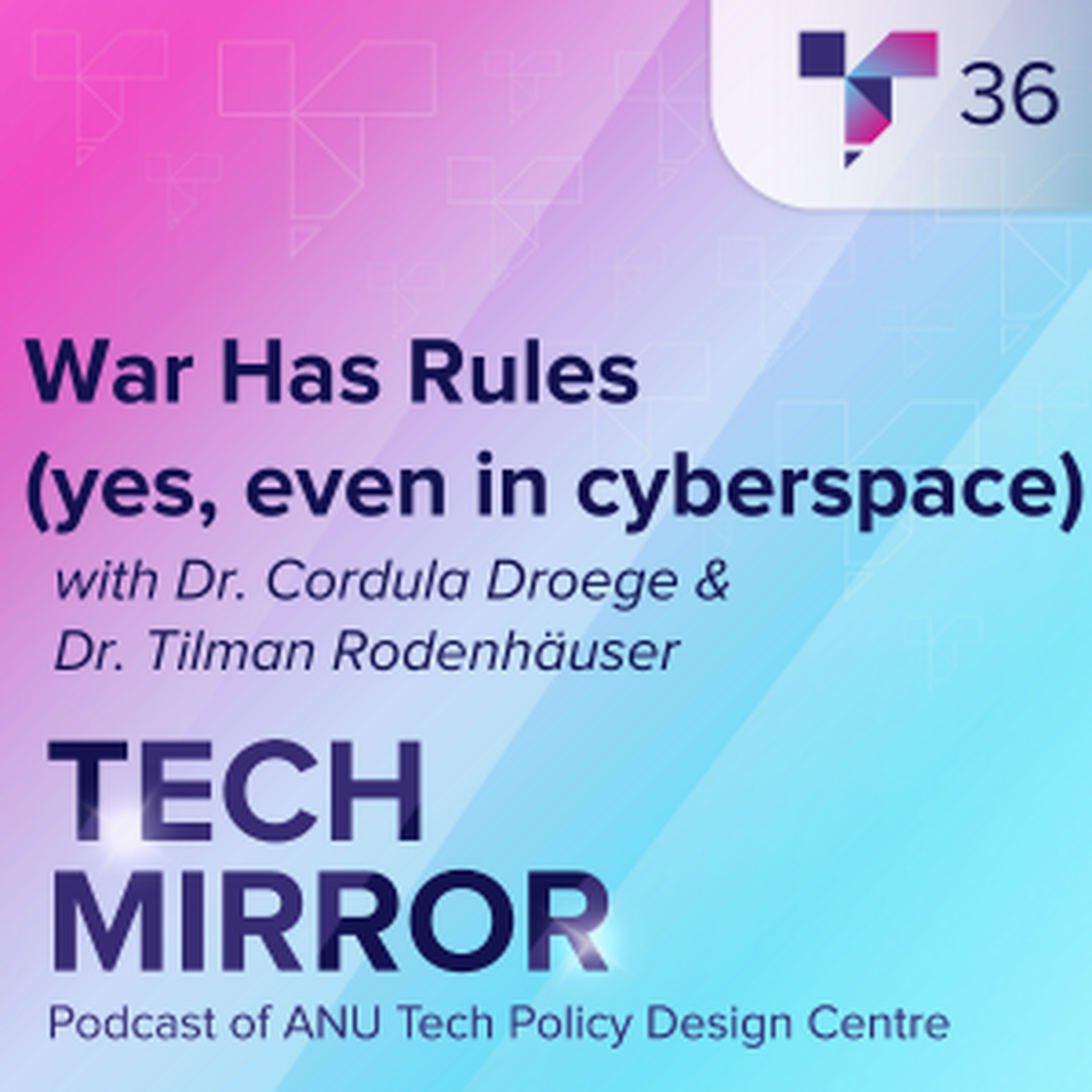 War Has Rules (yes, even in cyberspace) episode artwork
