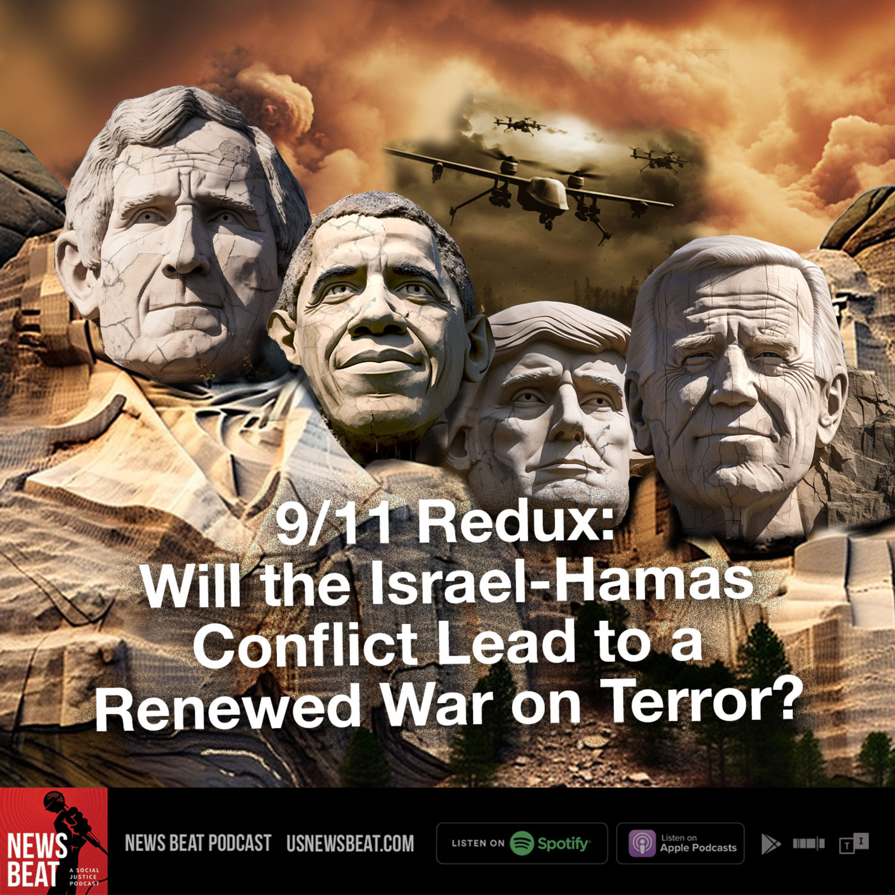9/11 Redux: Will the Israel-Hamas Conflict Lead to a Renewed War on Terror? episode artwork