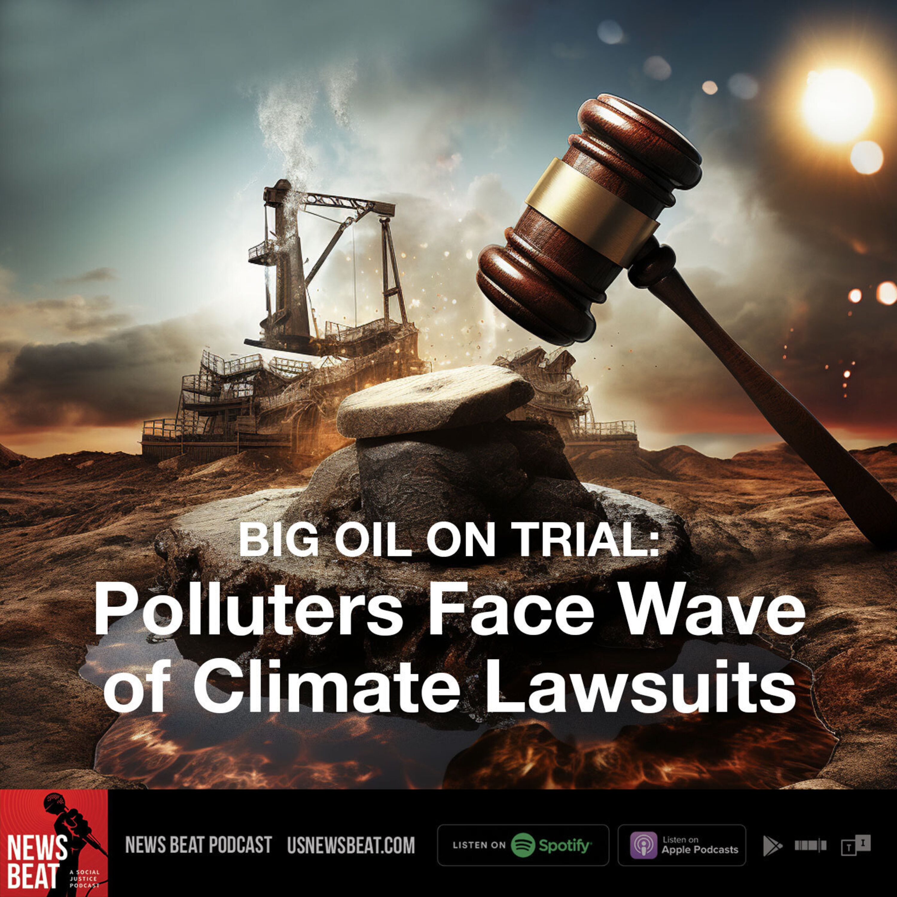 Big Oil On Trial: Polluters Face Wave of Climate Lawsuits episode artwork