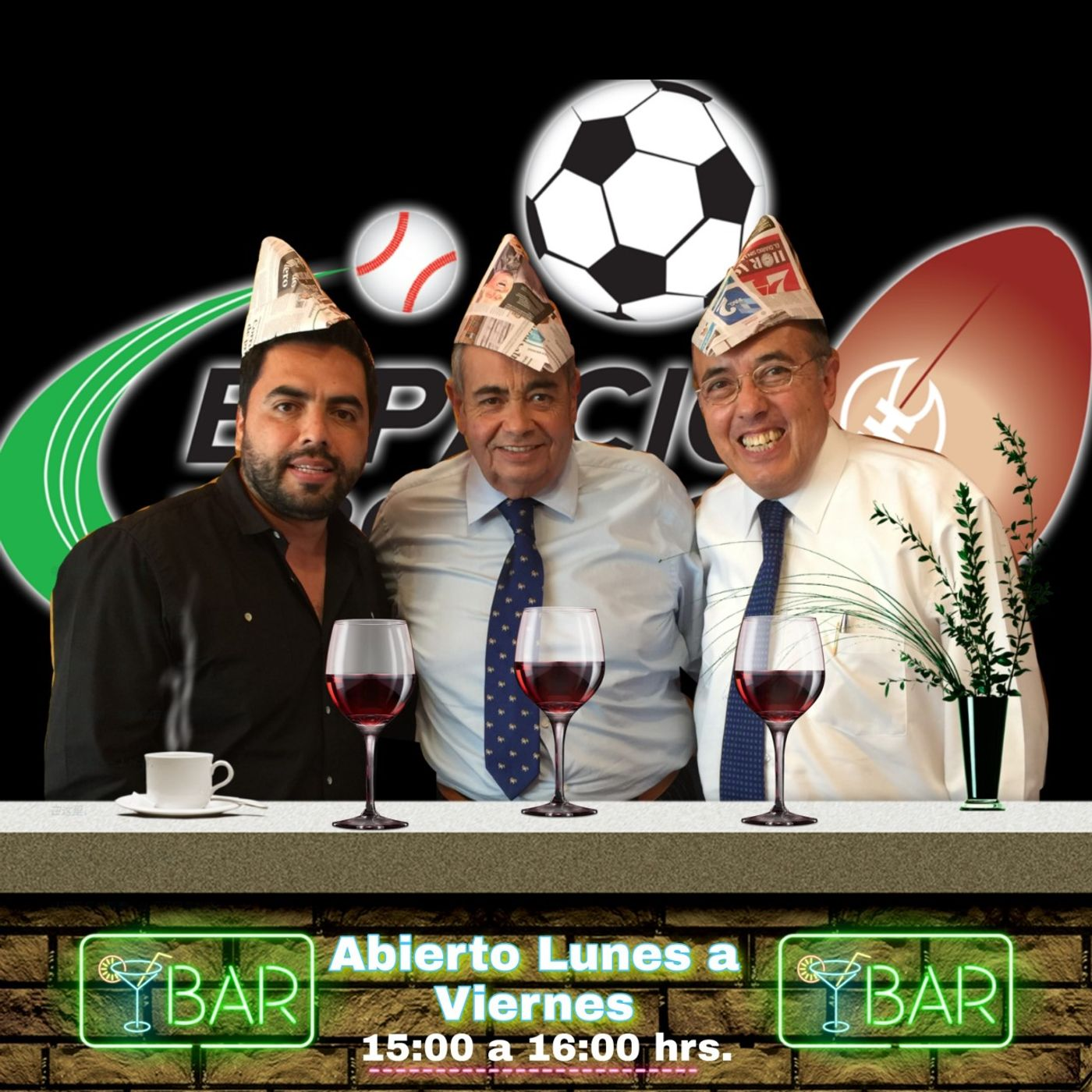 La hora Feliz de Lunes a Viernes con Espacio Deportivo de la Tarde 16 de Julio 2020