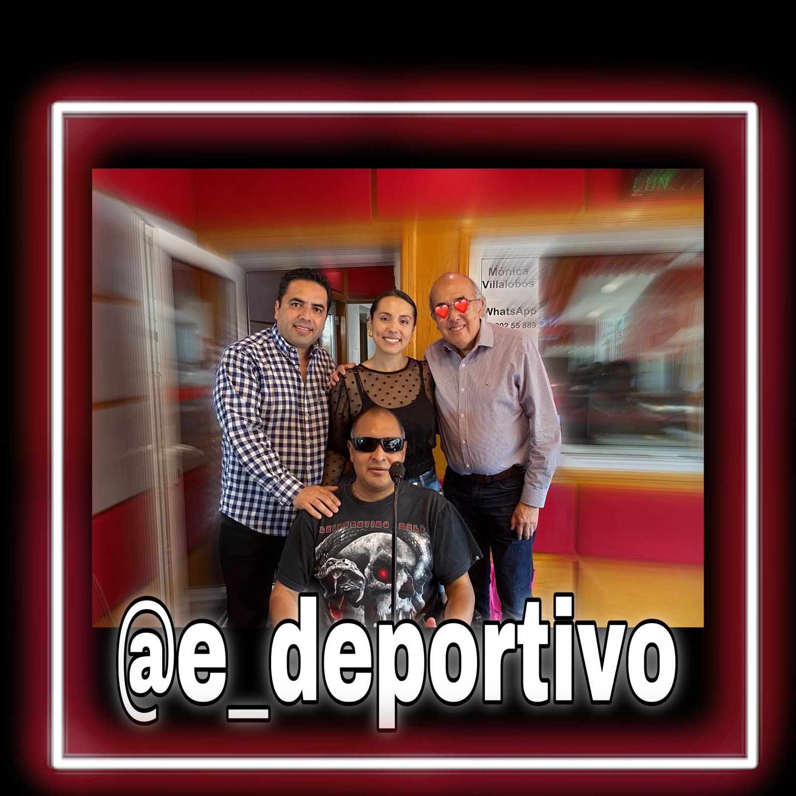 Una Hermosa visita y  mucho desmadre para empezar semana en Espacio Deportivo de la Tarde 09 de junio 2025