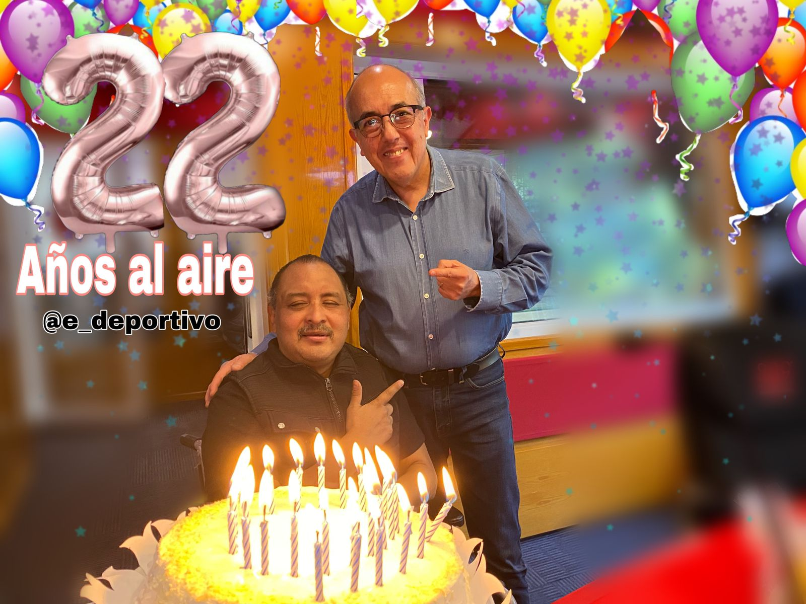 Celebrando 22 años al aire de Espacio Deportivo de la Tarde 05 de enero 2024