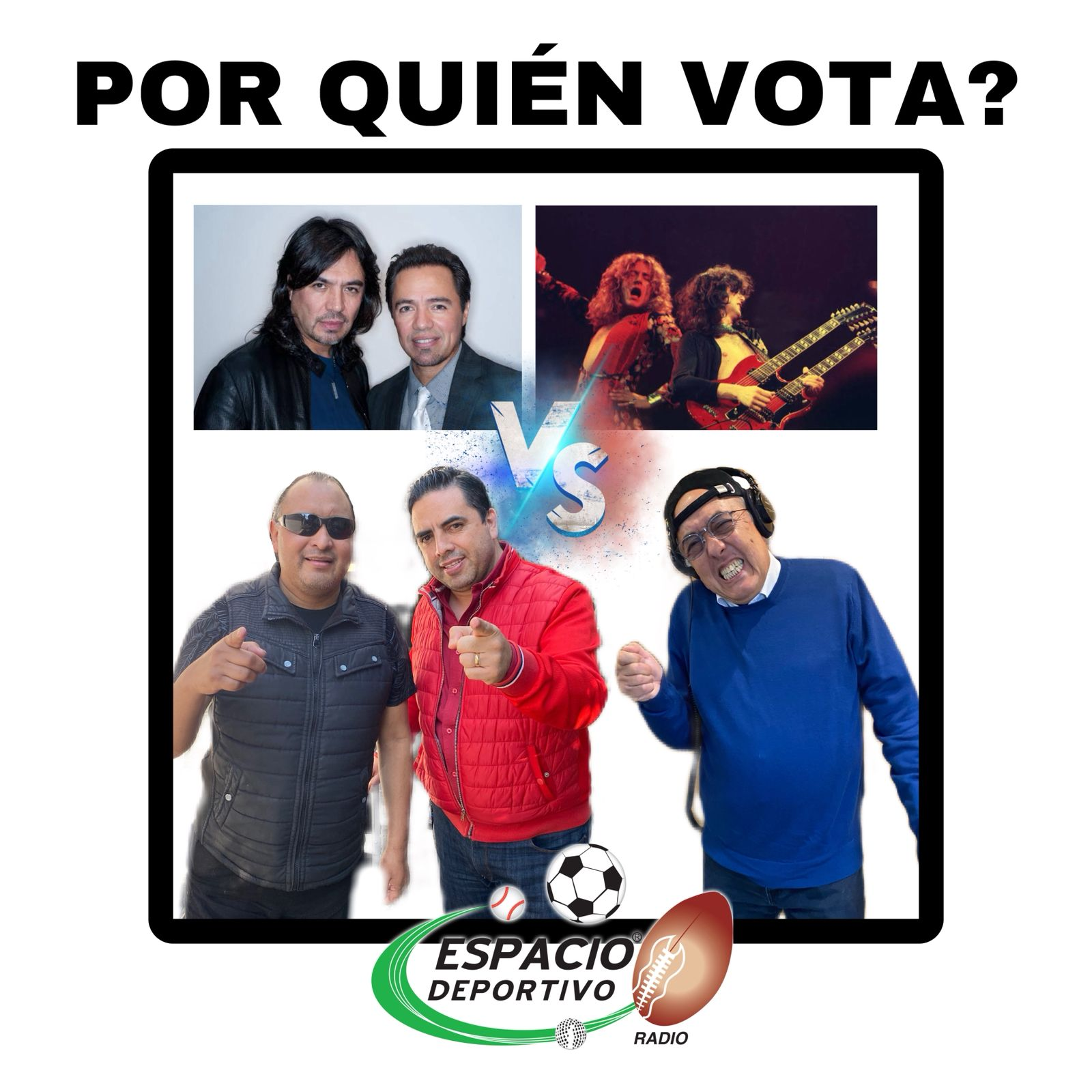 Por quién Votas? Espacio Deportivo de la Tarde 03 de junio 2025