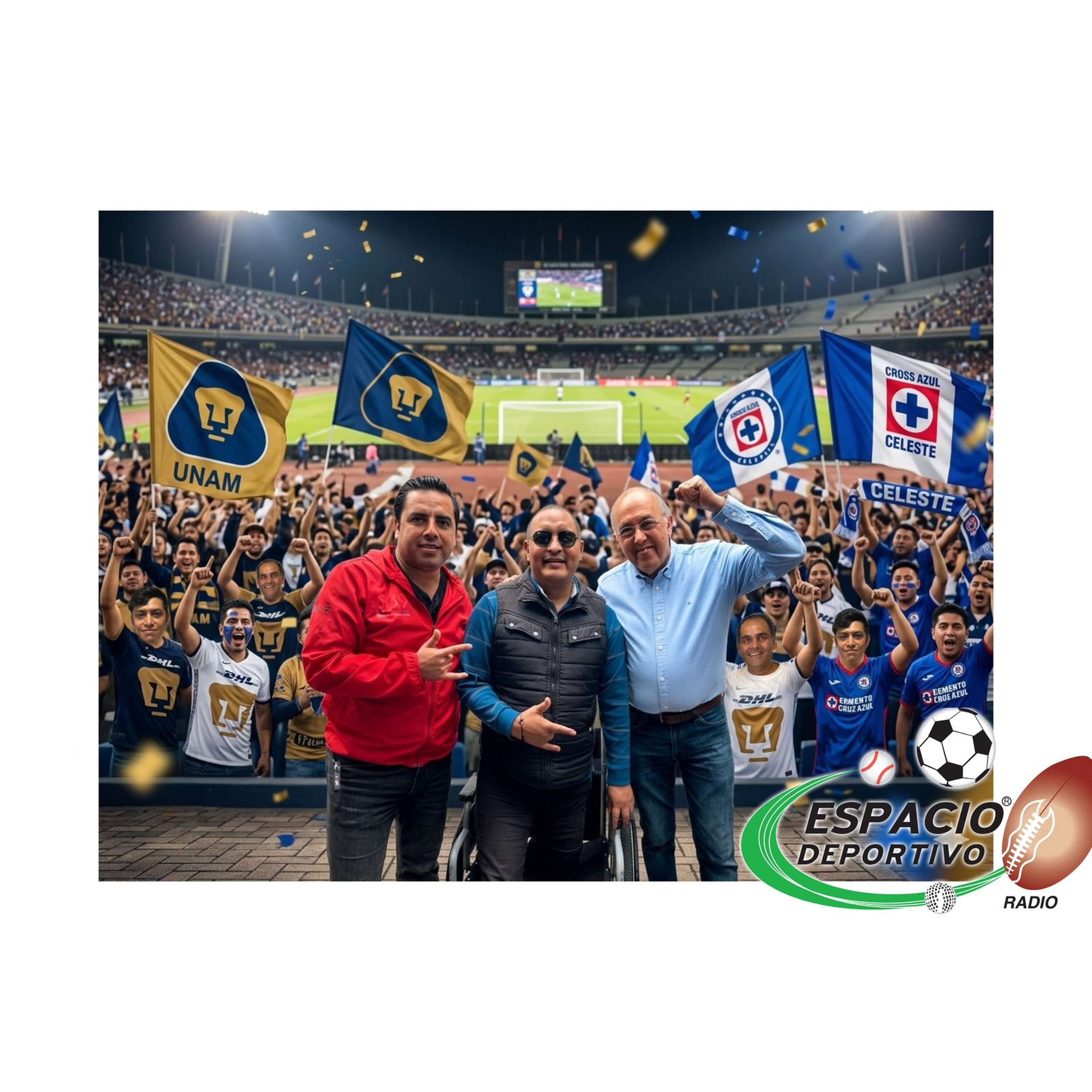 Listos para la final y el buen ambiente de Espacio Deportivo (de la Tarde) 22 de Mayo 2026 episode artwork