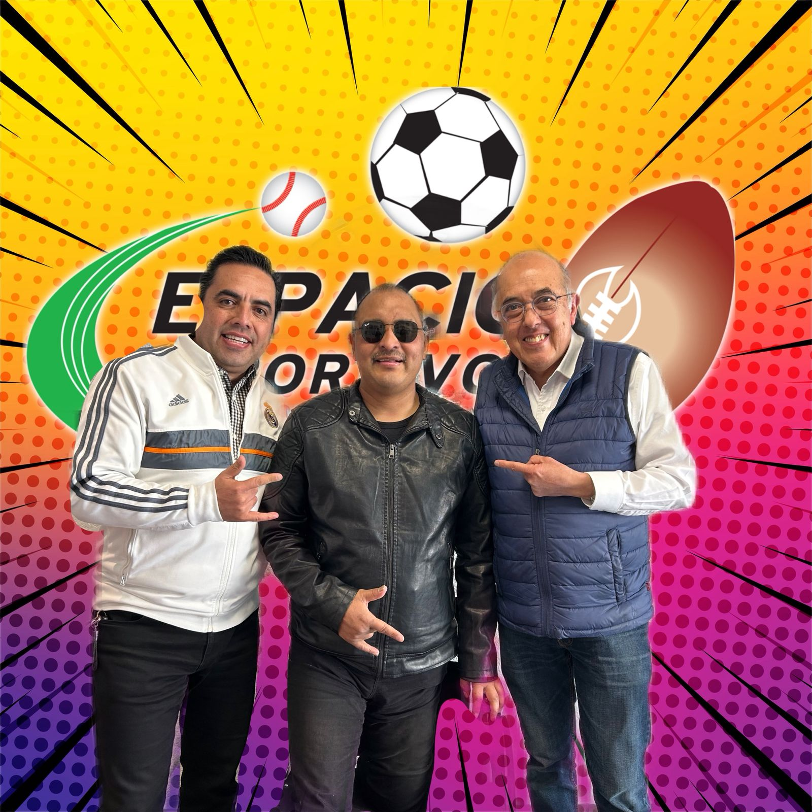 Mitad se semana con el trio de paqueteados en Espacio Deportivo de la Tarde 28 de enero 2026