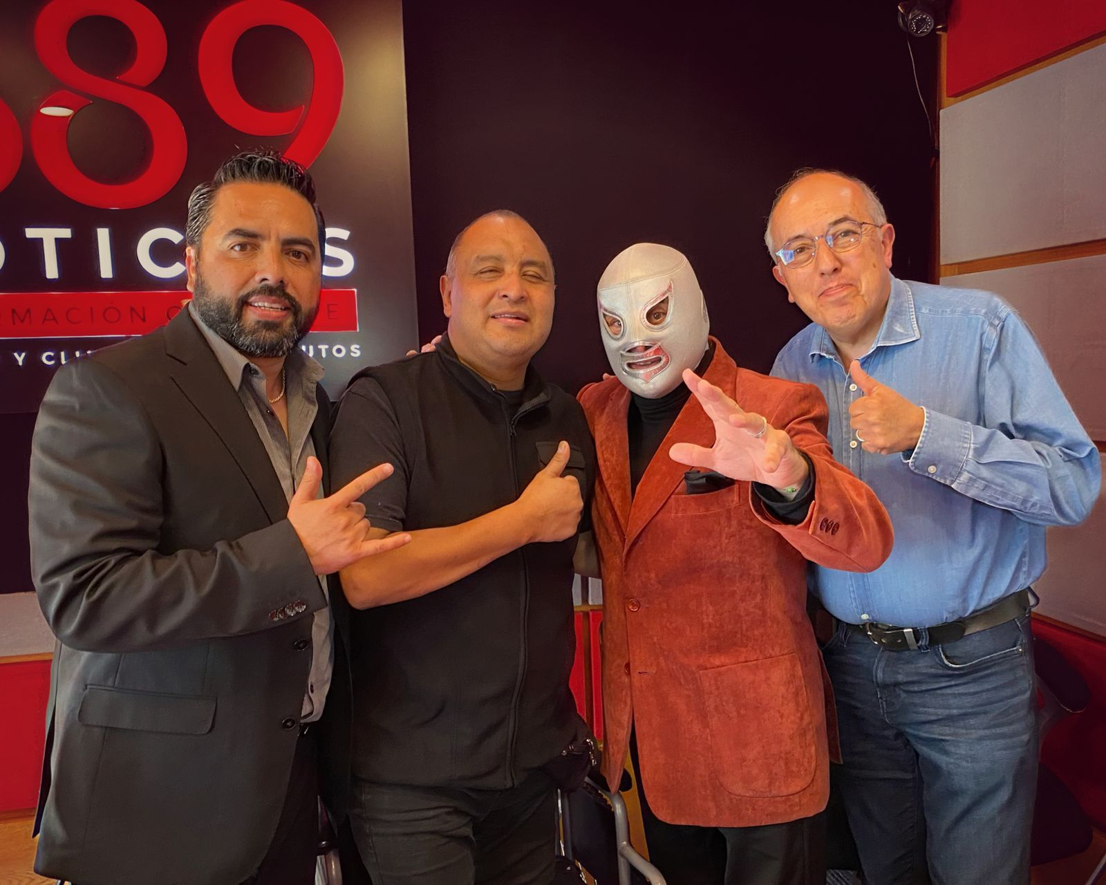 La grata presencia del Hijo del Santo en Espacio Deportivo de la Tarde 04 de septiembre 2024