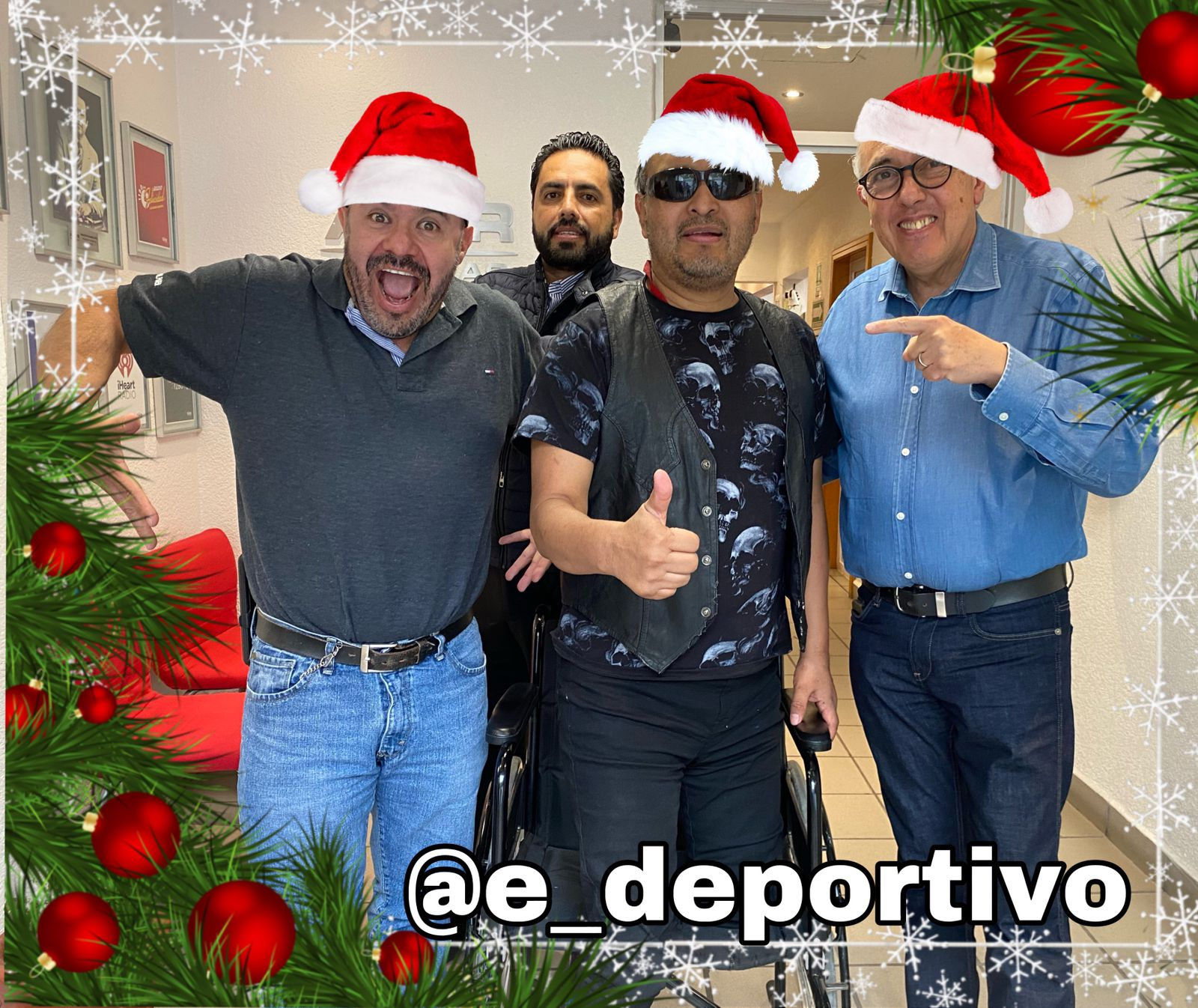 Miércoles ejecutivo de saco y corbata en Espacio Deportivo de la Tarde 06 de diciembre 2023