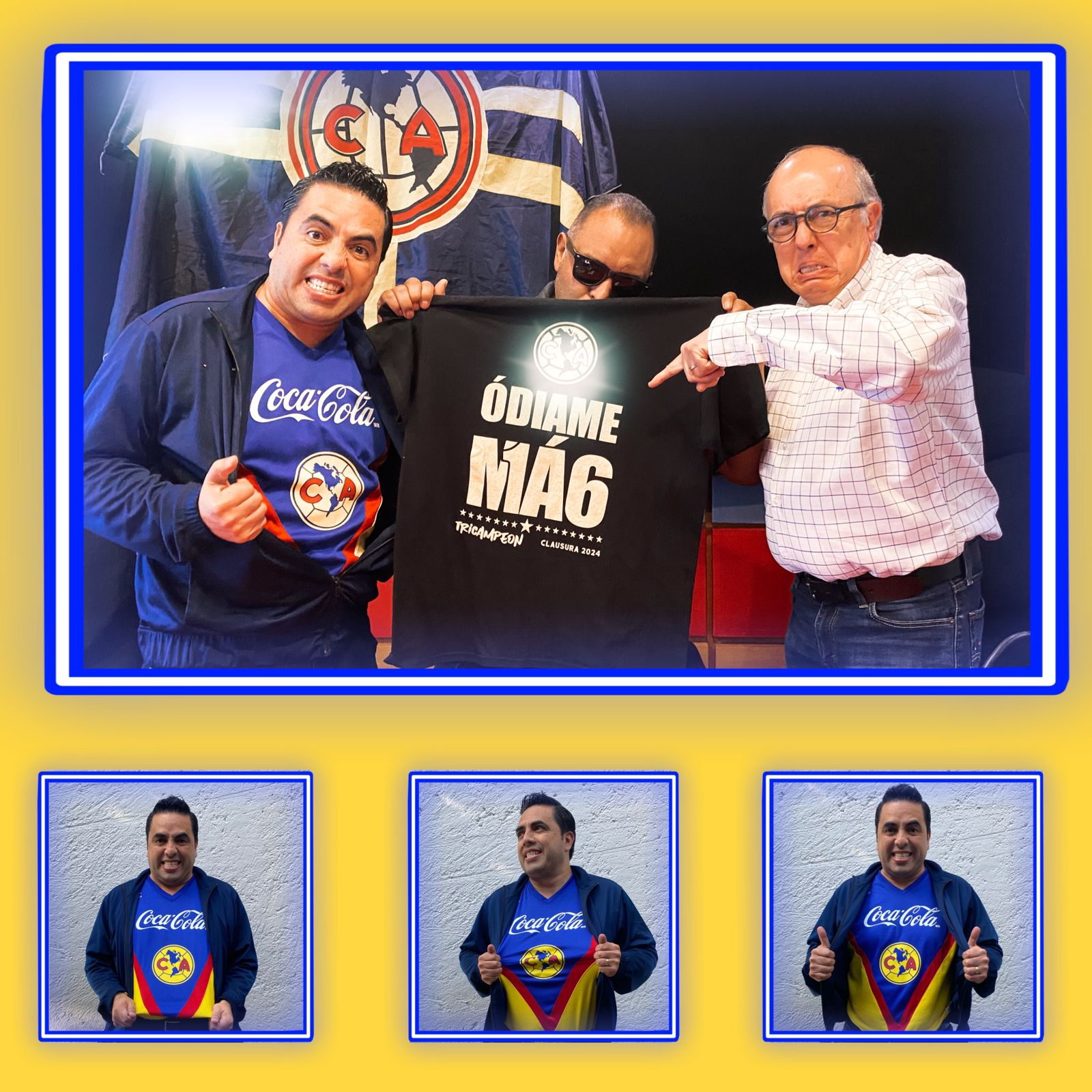 Disfrutando del vuelo del Ame en Espacio Deportivo de la Tarde 1 6 de diciembre 2024