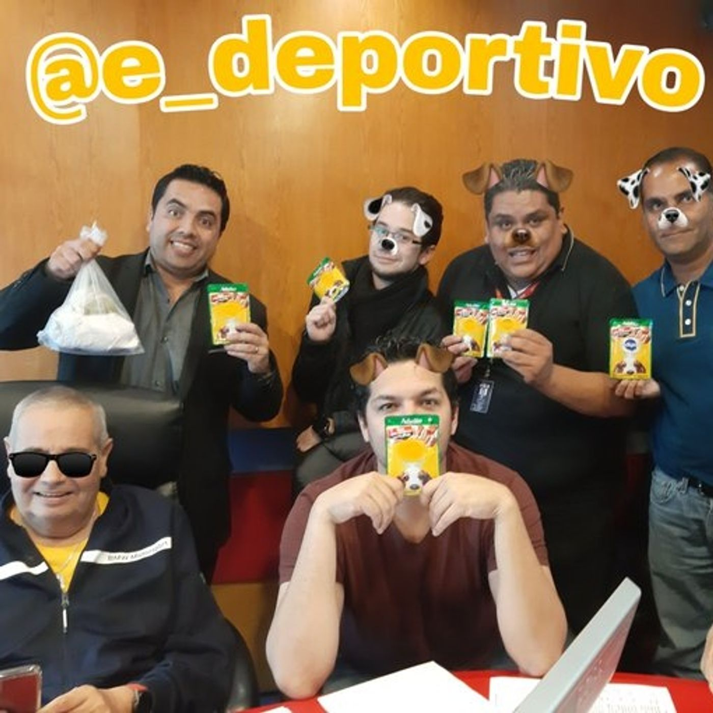 Los Perros del relajo recibieron de comer en Espacio Deportivo de la Tarde 14 de Enero 2020