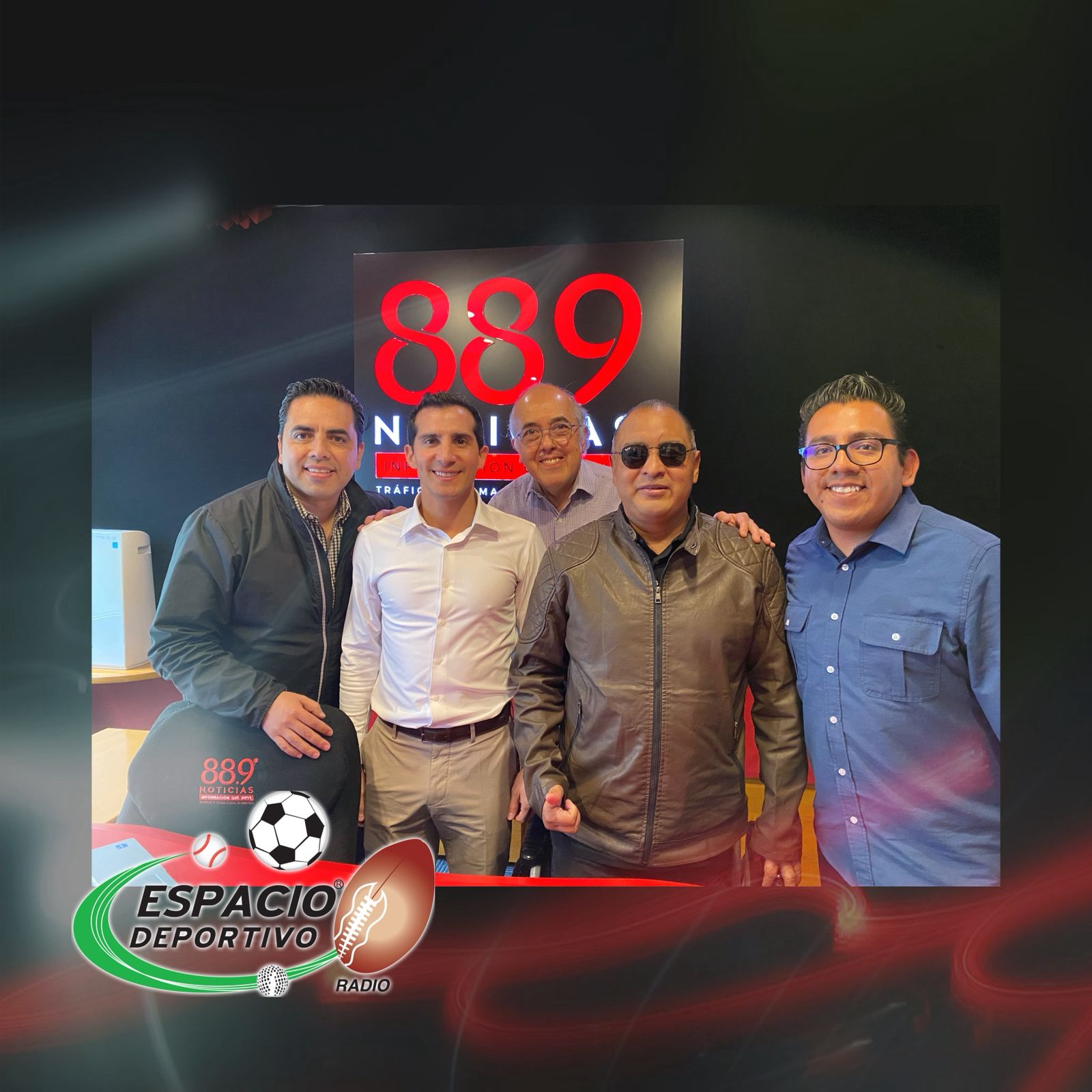 Hoy Rommel Pacheco en la cabina de Espacio Deportivo de la Tarde 03 de diciembre 2025